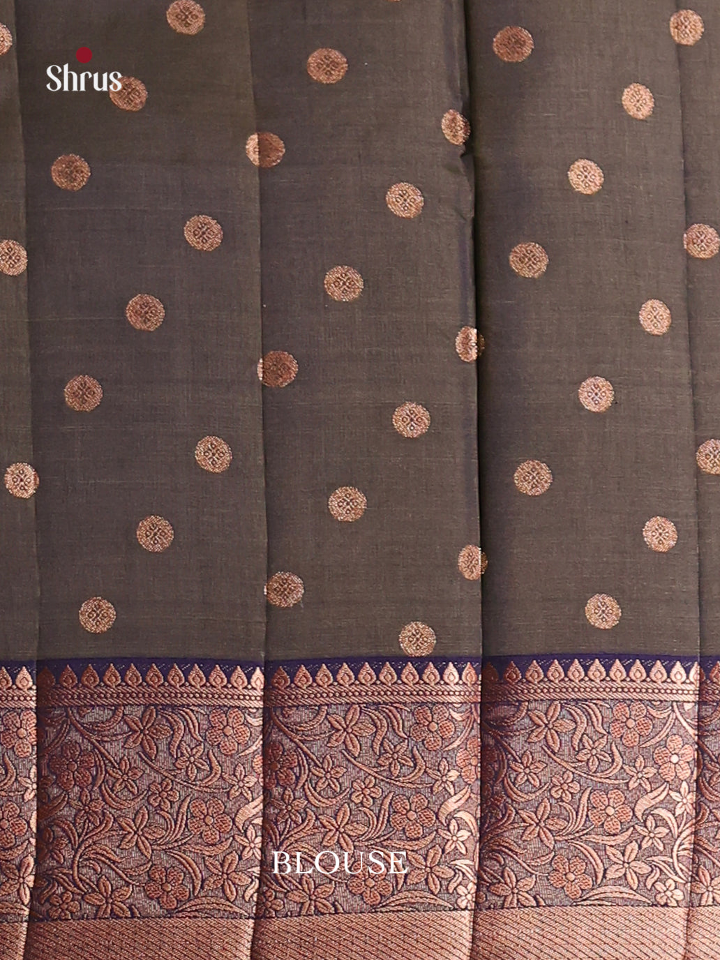 Green & Blue- Semi Rawsilk Saree