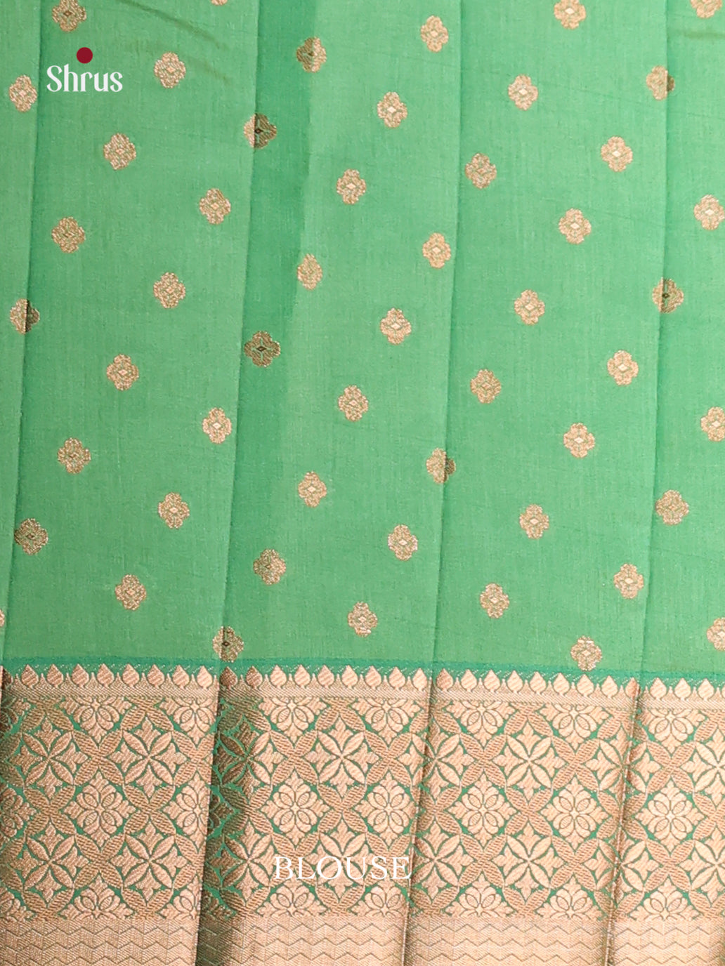 Pista Green - Semi Rawsilk Saree
