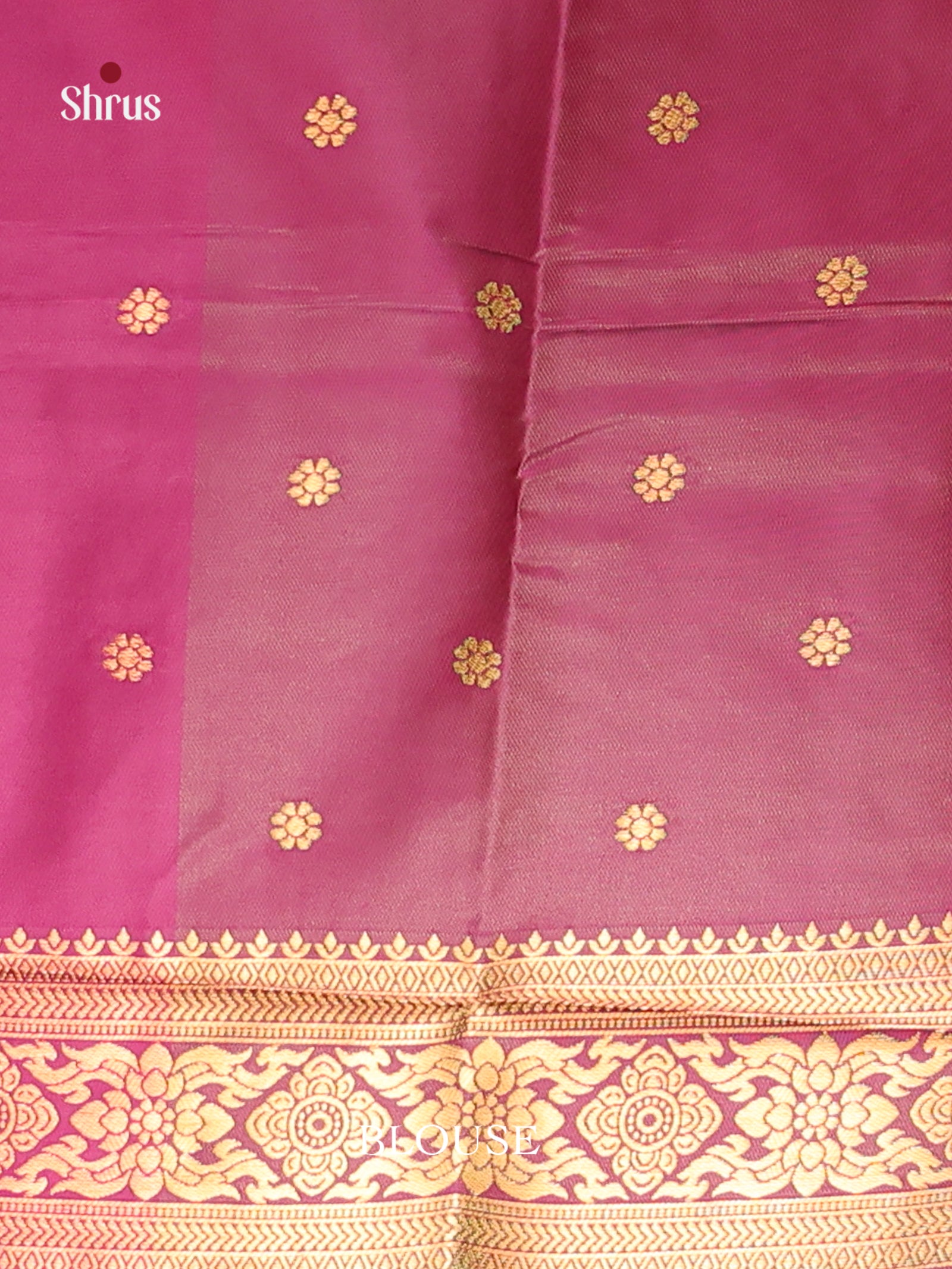 Green & Purple - Semi Softsilk Saree