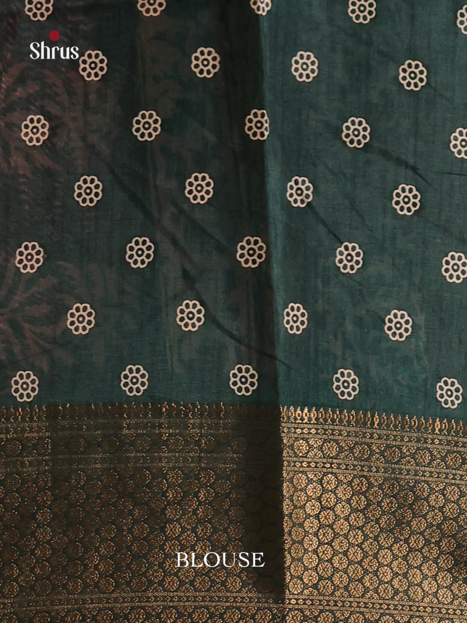 DIS10270 - Semi Crepe Saree - Shop on Shrus.com