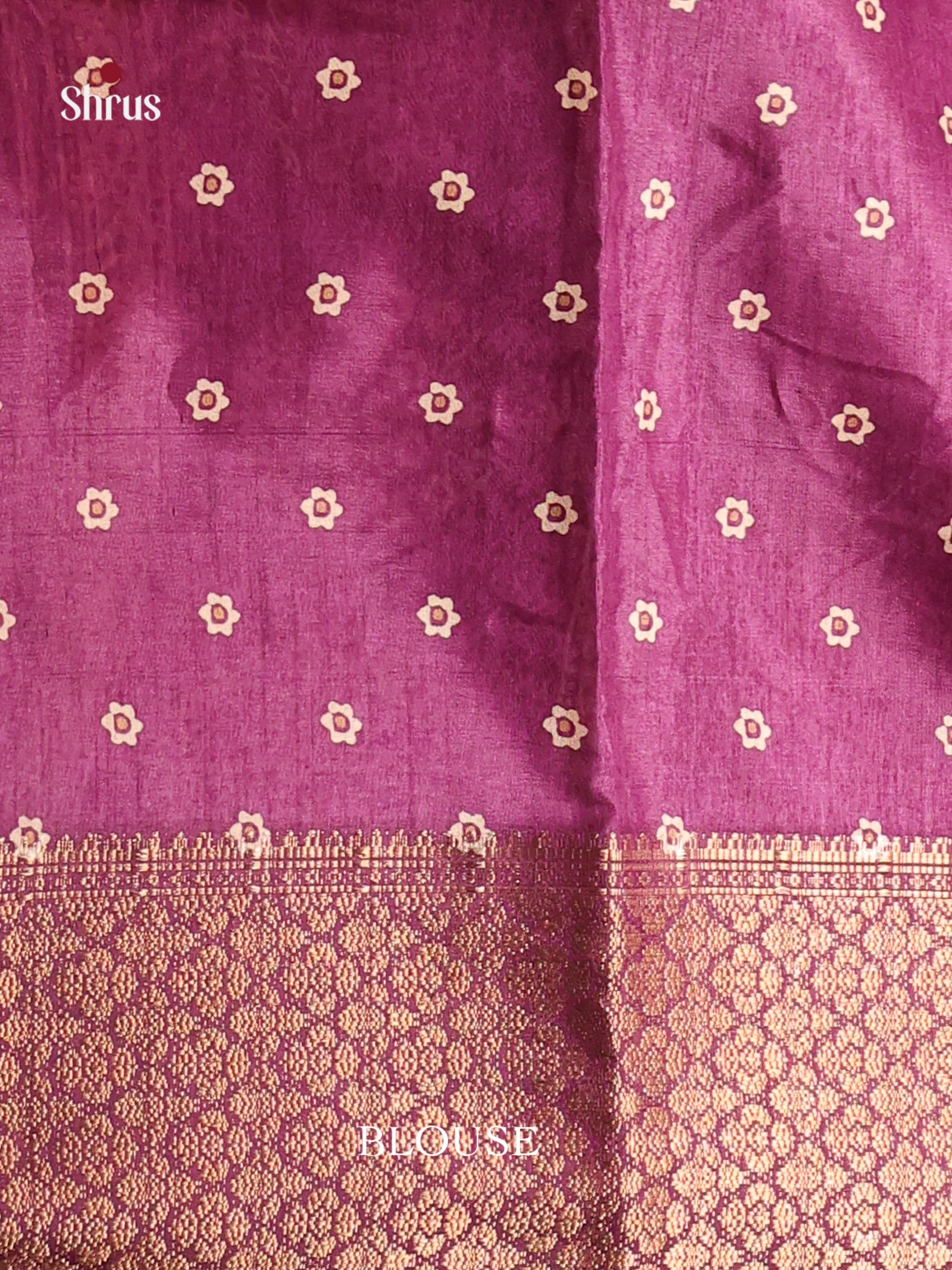 DIS10273 - Semi Crepe Saree - Shop on Shrus.com
