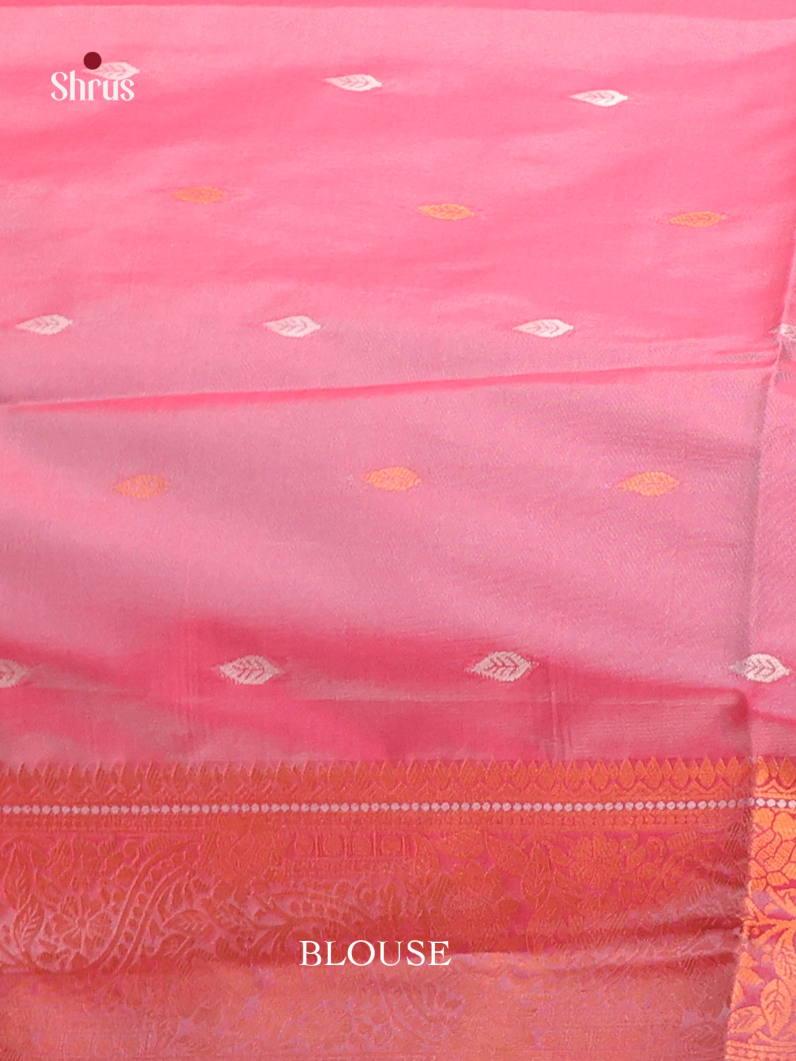 Blue & Pink- Semi Softsilk Saree