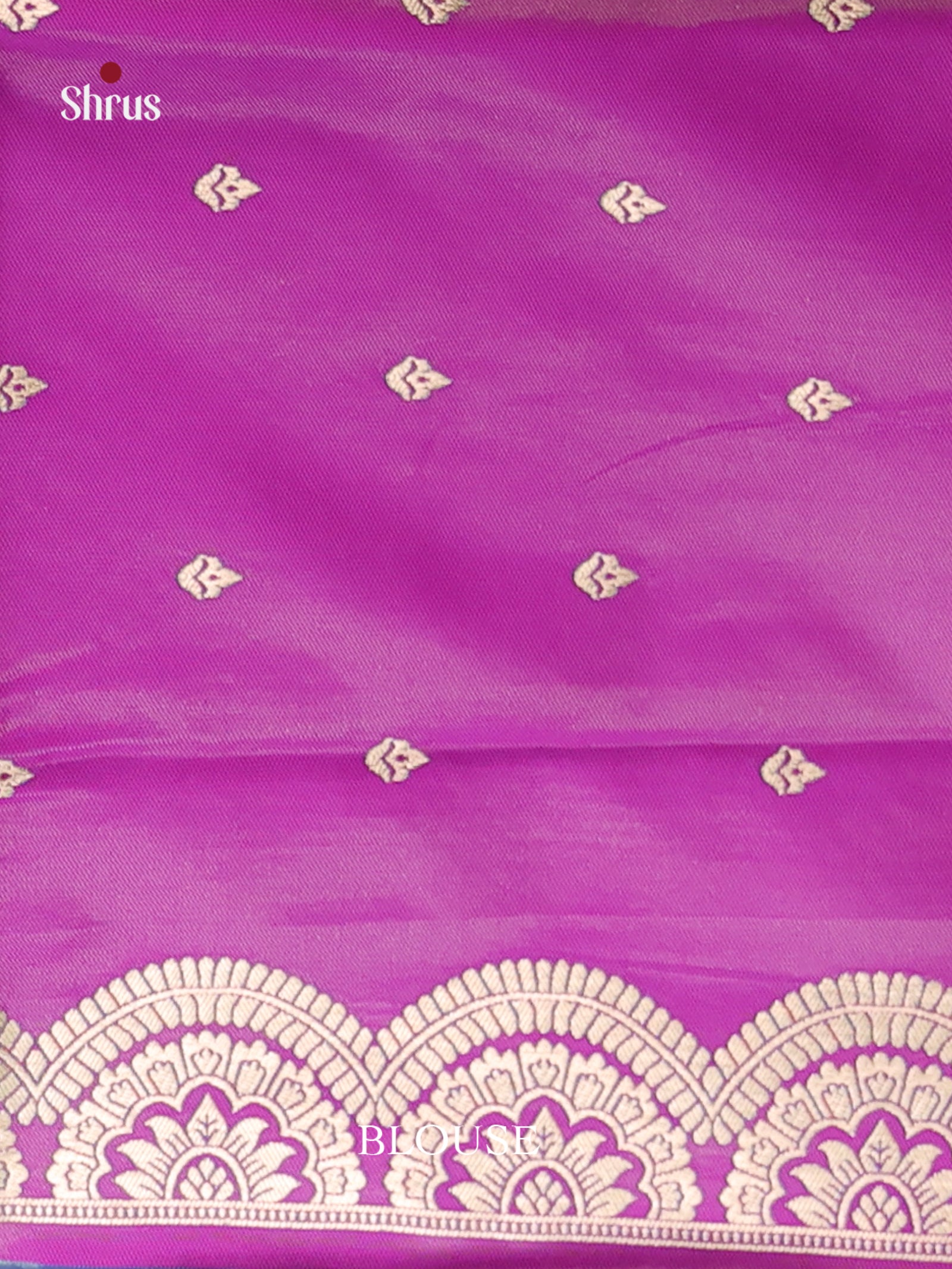 Green & Purple - Semi Softsilk Saree