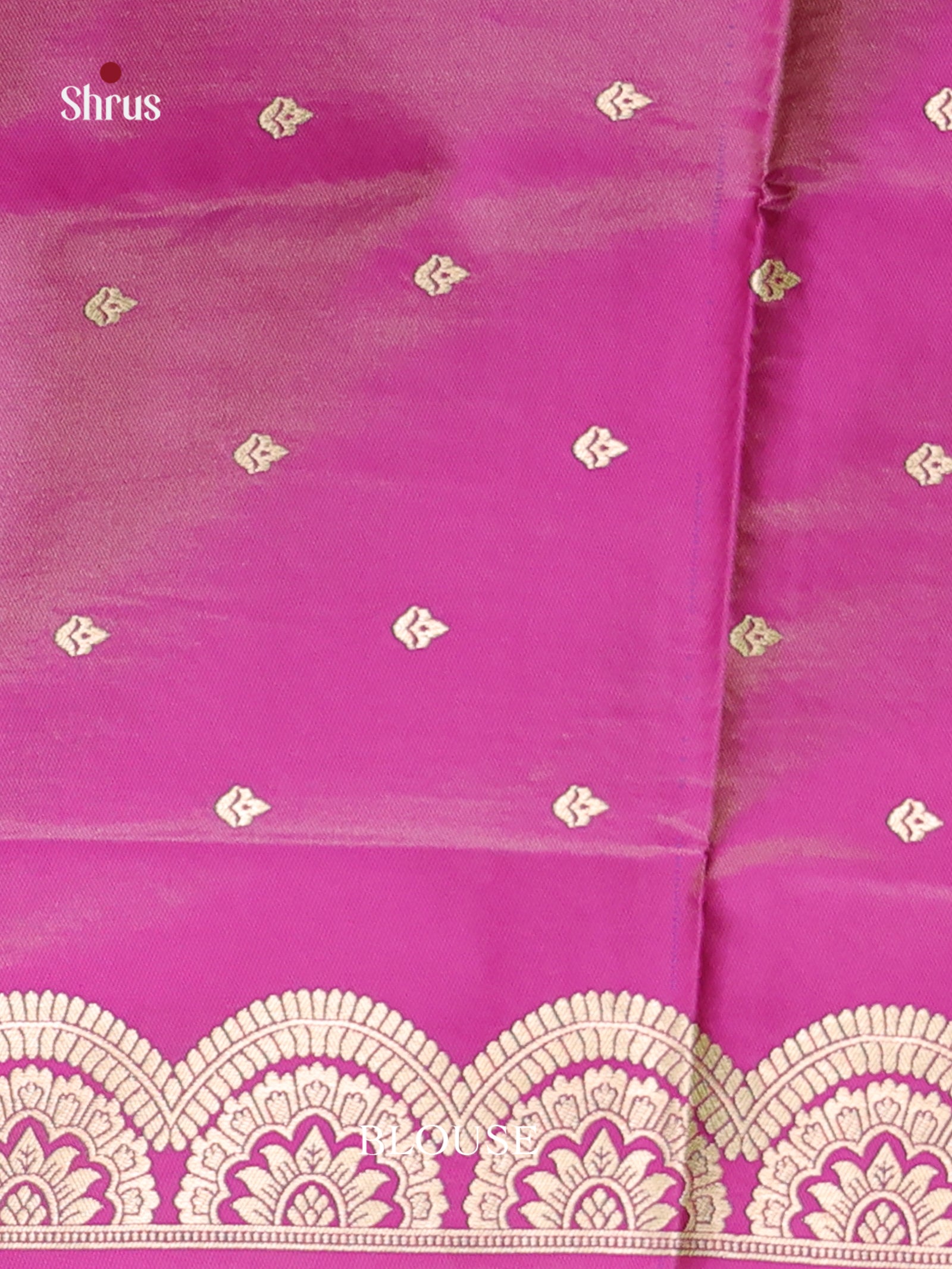 Green & Purple - Semi Softsilk Saree
