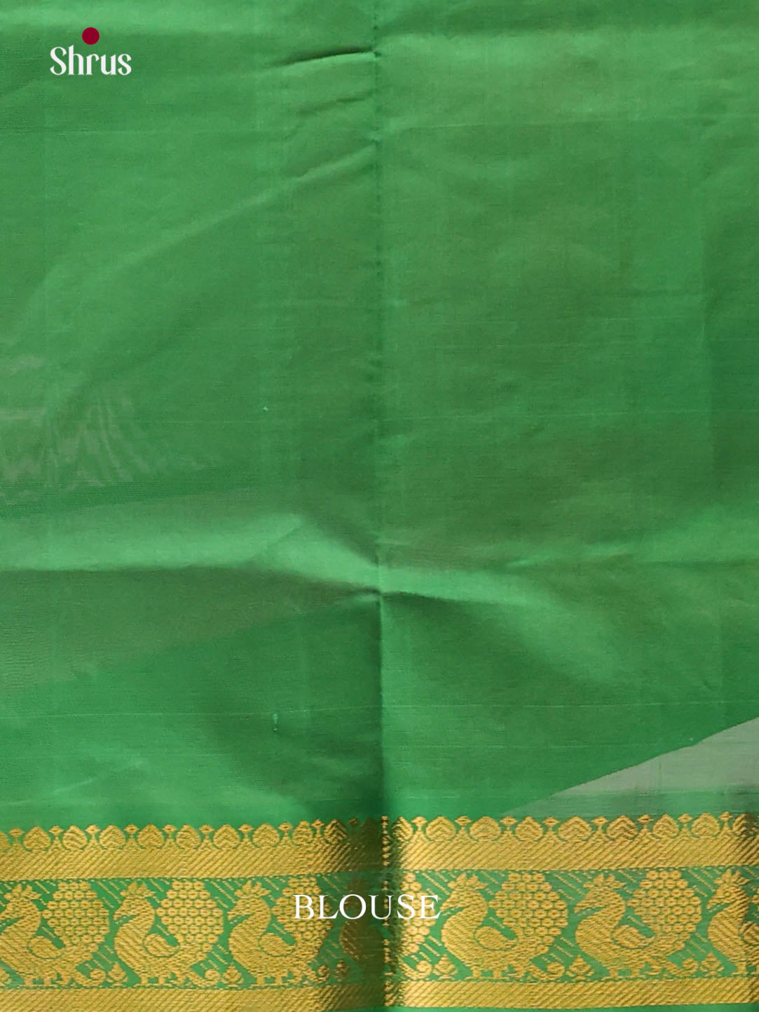 Red & Green - Silkcotton-halfpure Saree - Shop on Shrus.com