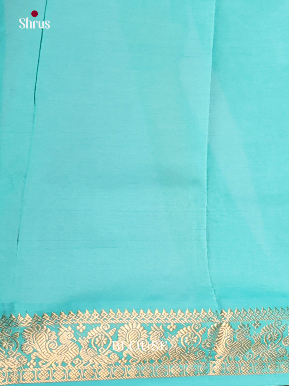 Green & Blue - Silkcotton-halfpure Saree - Shop on Shrus.com