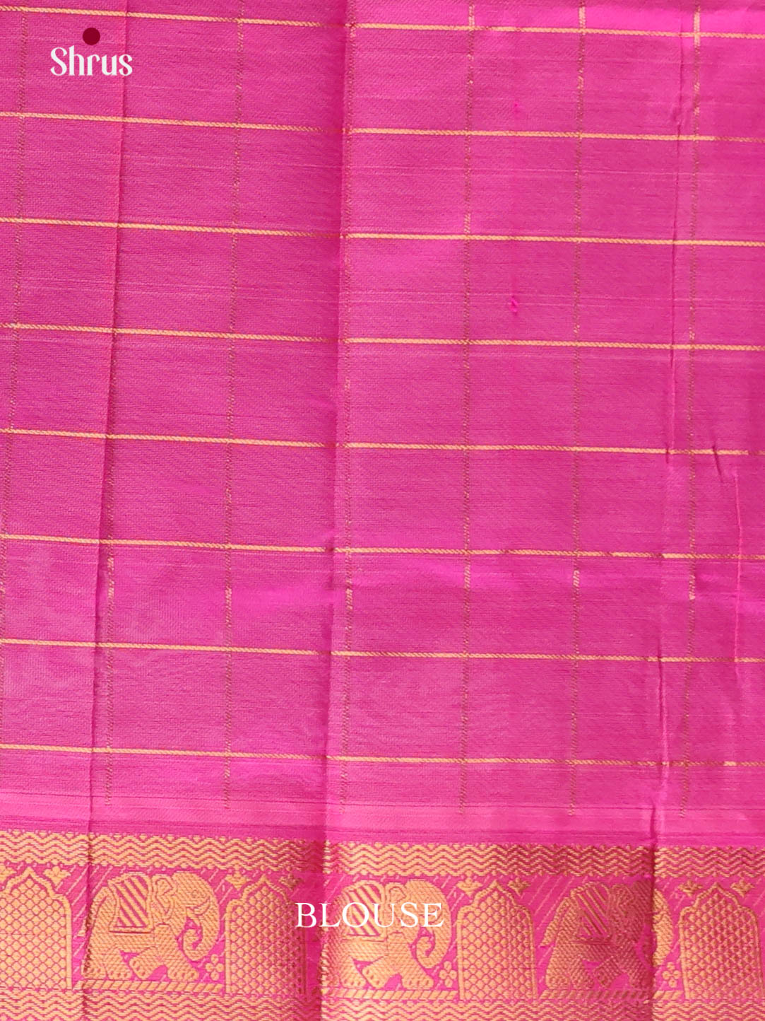 Blue & Pink - Silkcotton-halfpure Saree