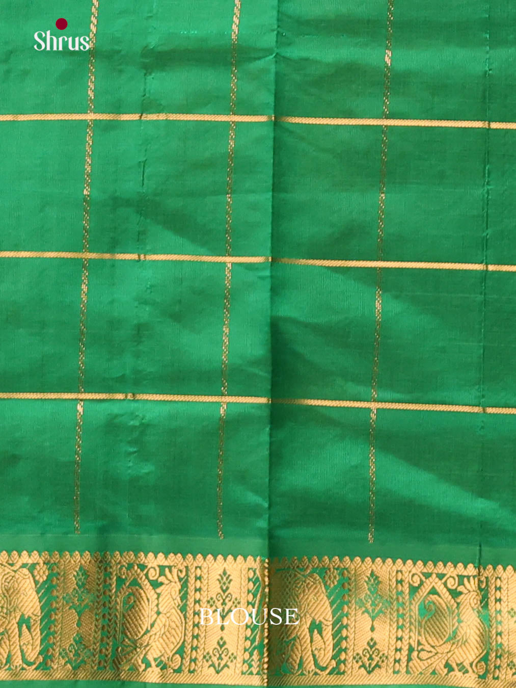 Yellow & Green - Silkcotton-halfpure Saree