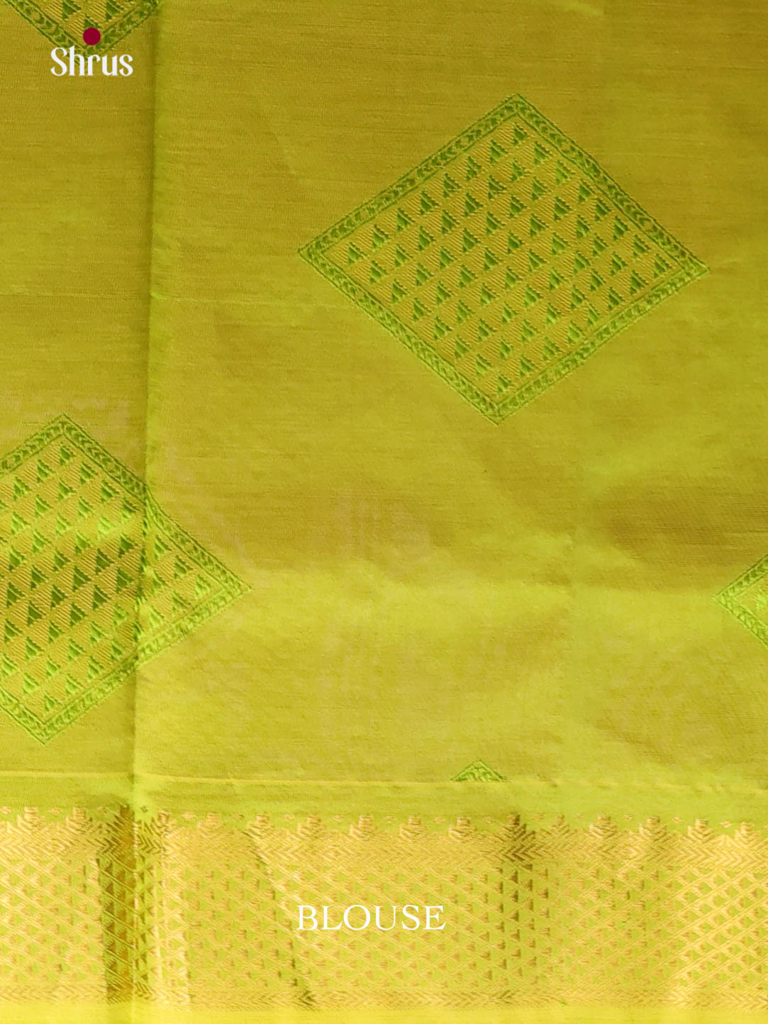 Orange & Green - Silkcotton-halfpure Saree - Shop on Shrus.com