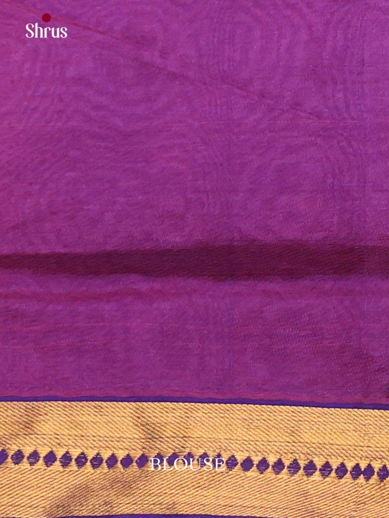 DIS10600 - Silkcotton-Halfpure 9Yards Saree - Shop on Shrus.com