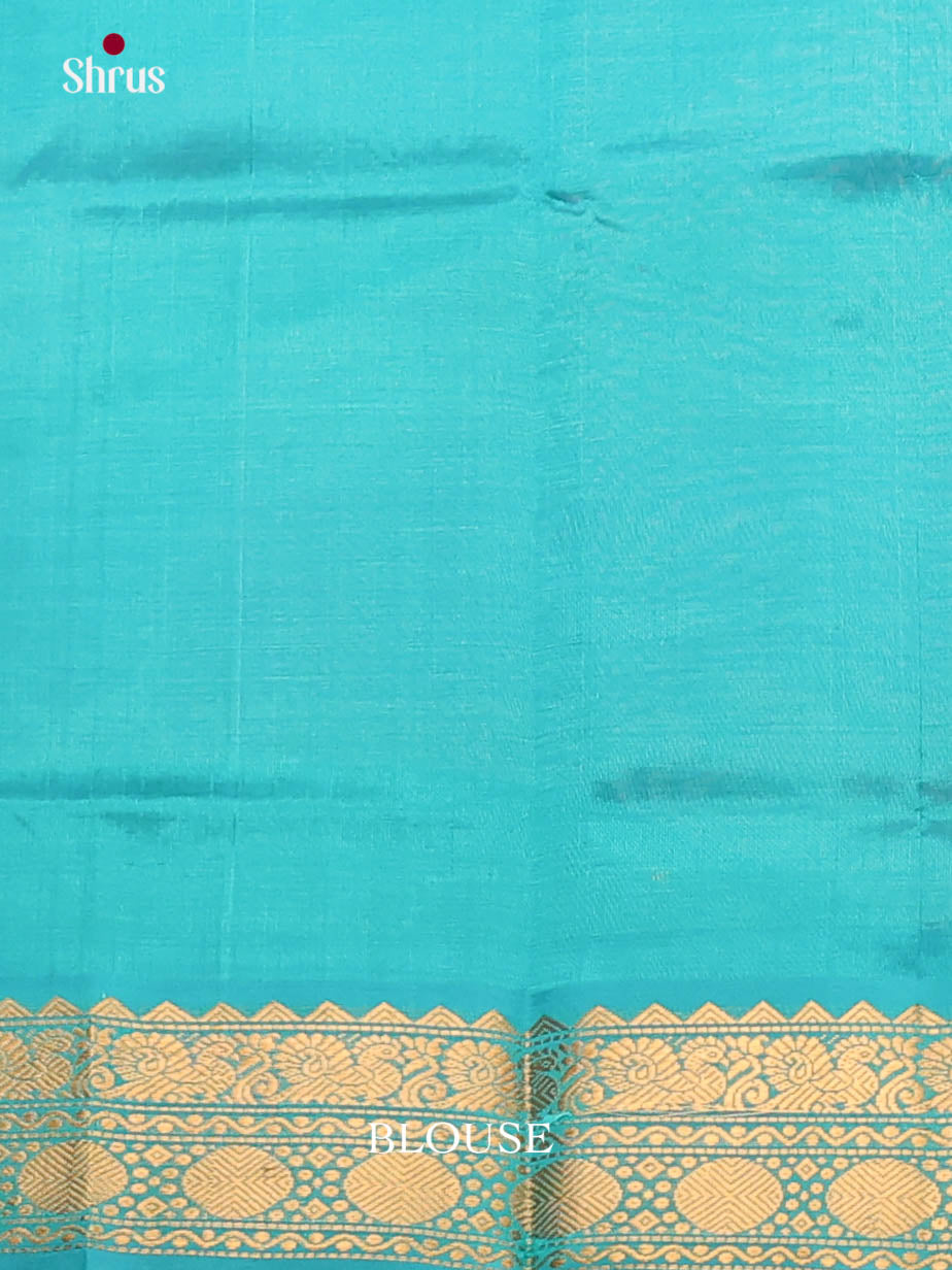 DIS10613 - NON KORVAI MEDIUM BORDER-Checks Saree - Shop on Shrus.com
