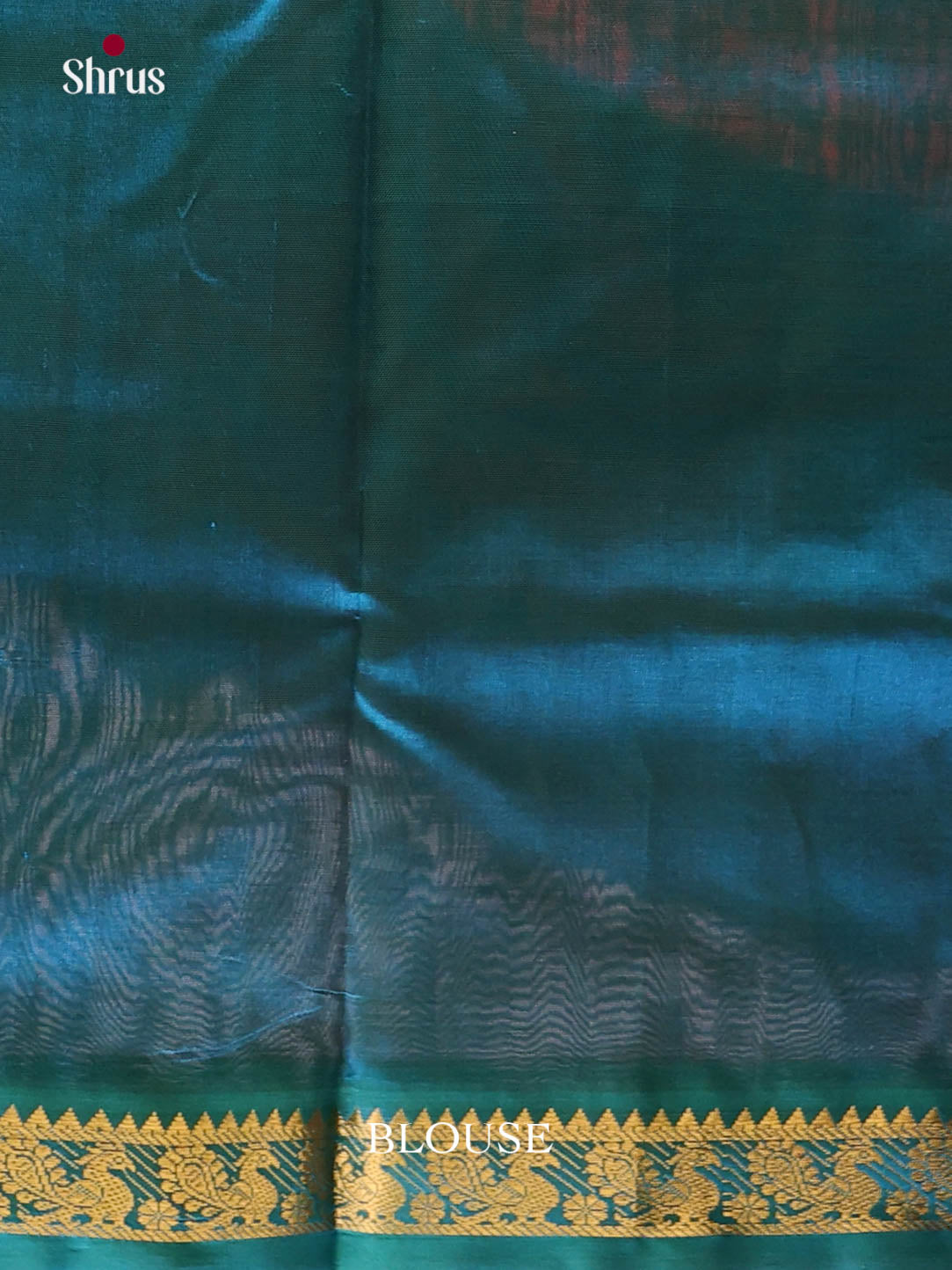 Double Shaded Purple & Blue - Silk Cotton Saree