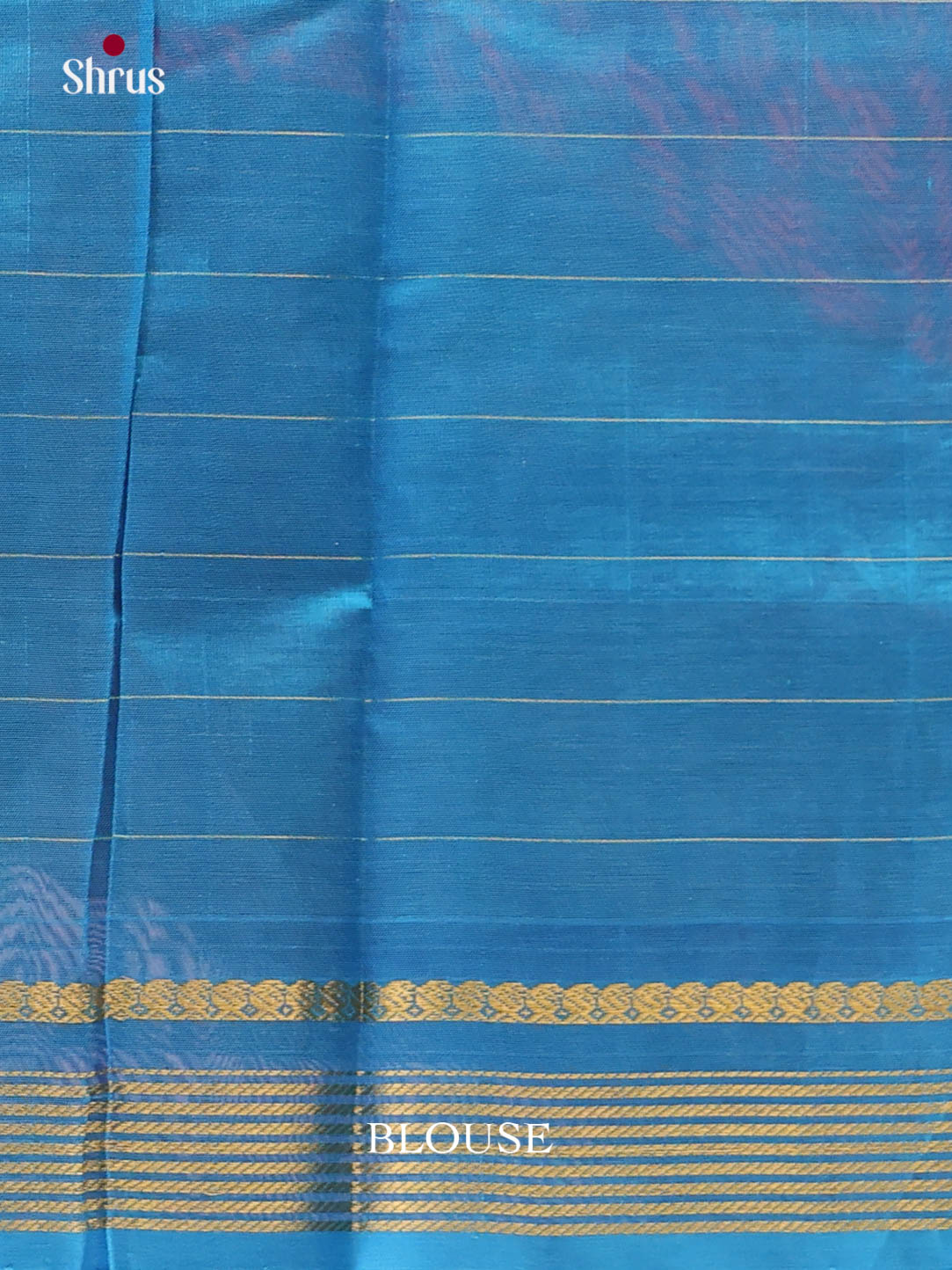 Classy Maroon Silk Cotton Saree with Zari Checks, Manga Buttas & Blue Zari Border 1