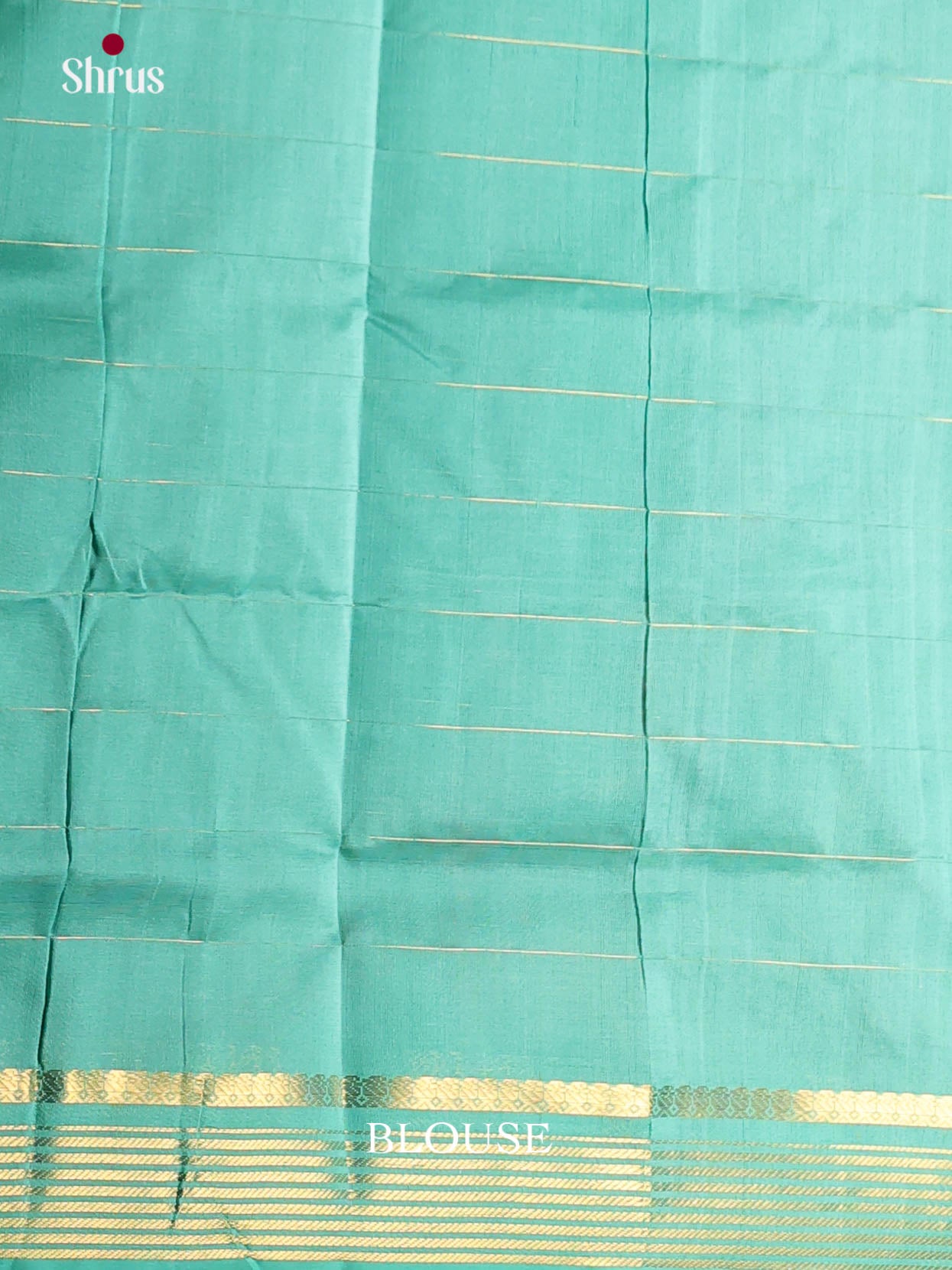 Bottle Green & Teal - Silk Cotton Saree
