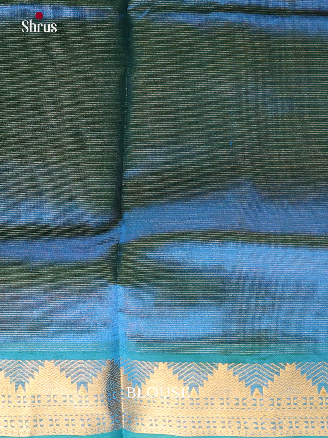 Classic Maroon Silk Cotton Saree with Plain Body & Blue Zari Border 1