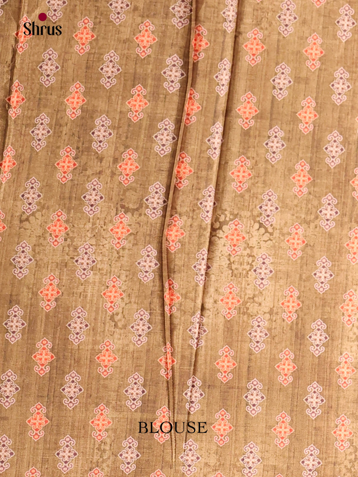 Green & Pink - Semi Crepe Saree