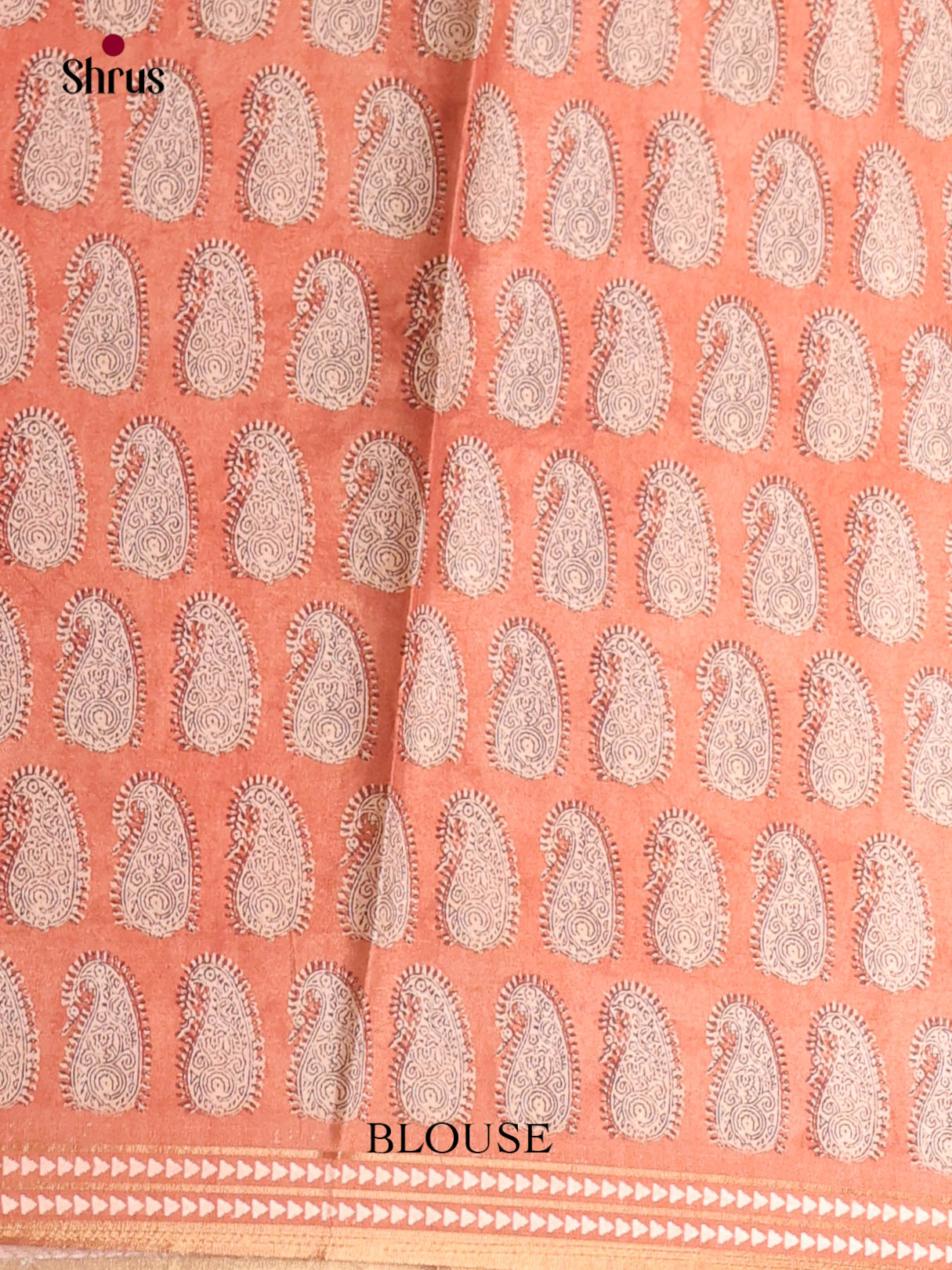 Mustard & Orange - Semi matka Saree