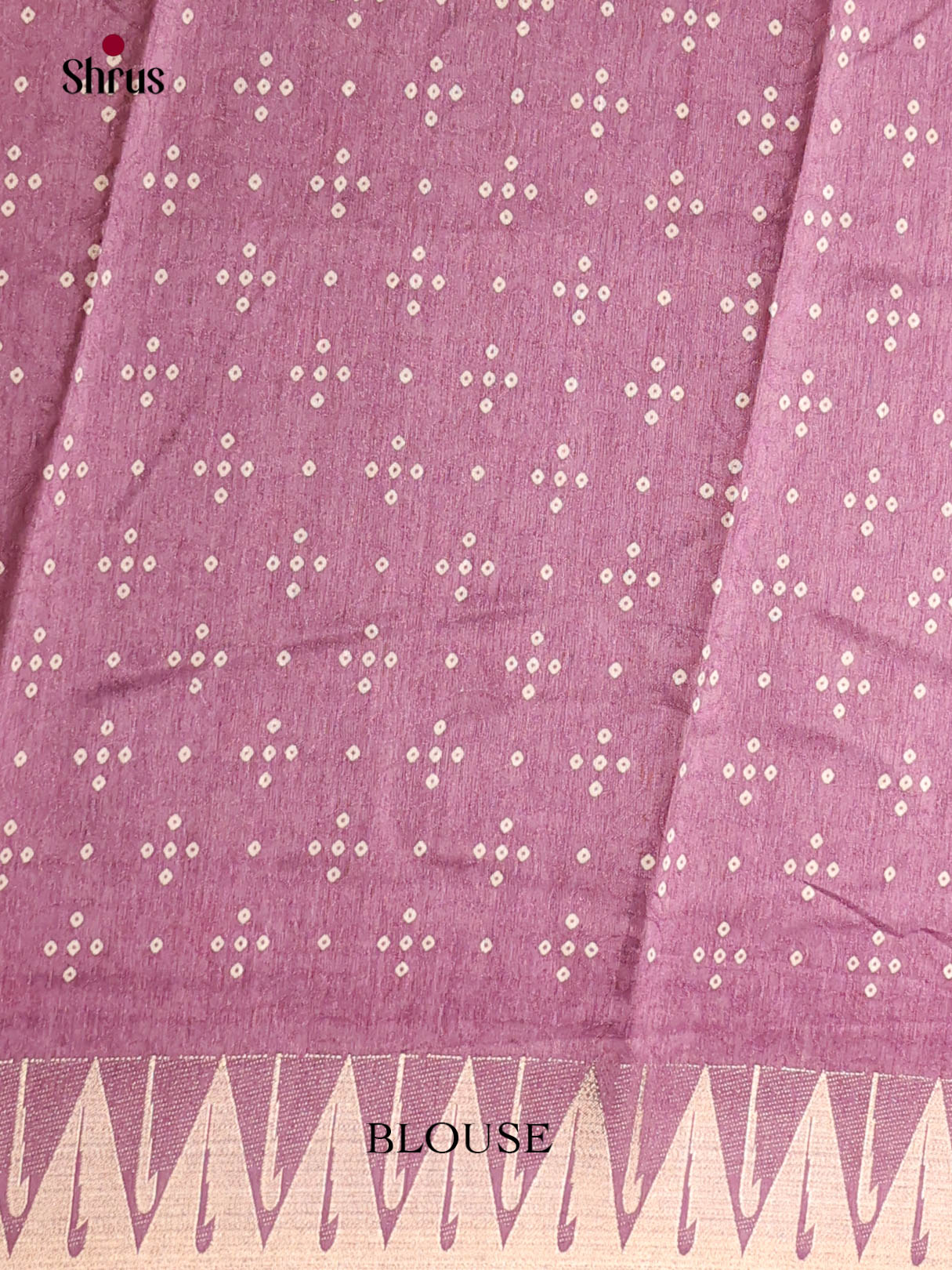 DIS11165 - Semi Ikkat Print Saree - Shop on Shrus.com