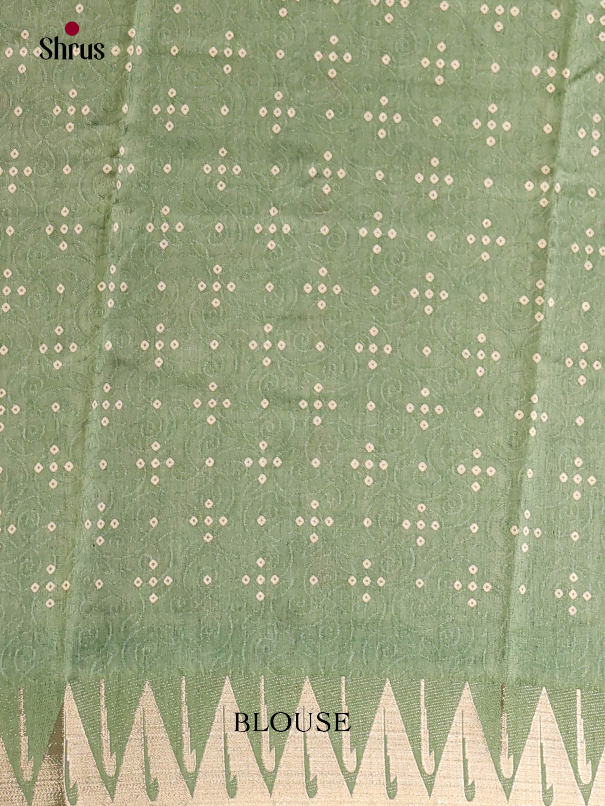 DIS11170 - Semi Ikkat Print Saree - Shop on Shrus.com