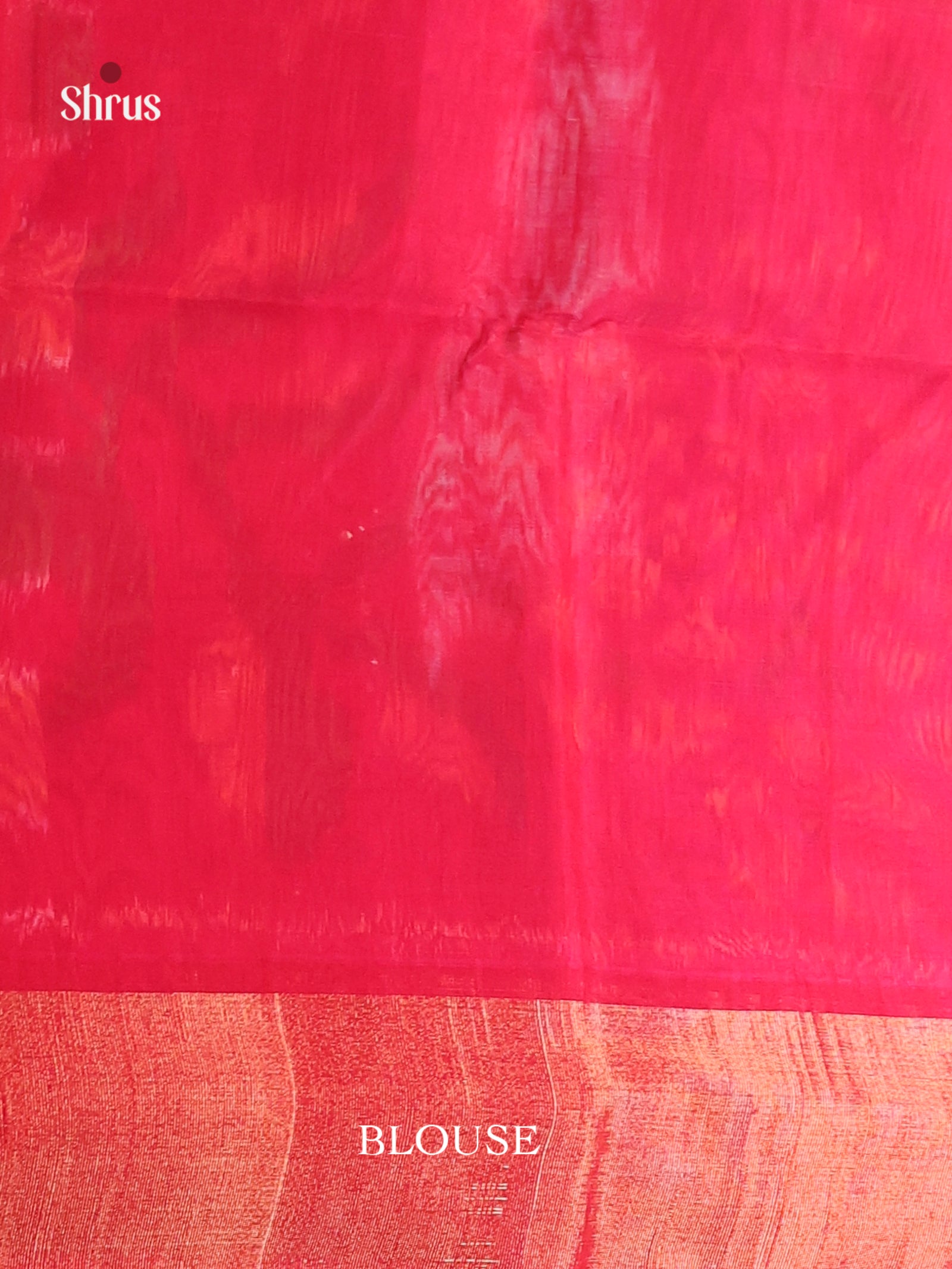 Peach & Pink - Pochampally sico Saree - Shop on Shrus.com