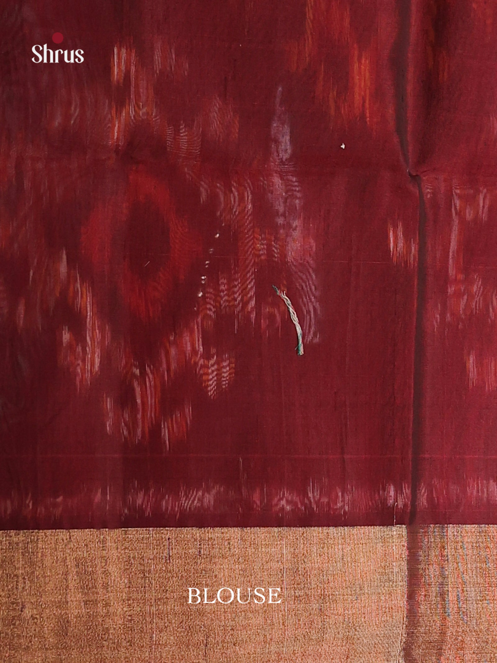 Elegant Teal Silk Cotton Saree With Pochampally Pattern & Maroon Zari Border