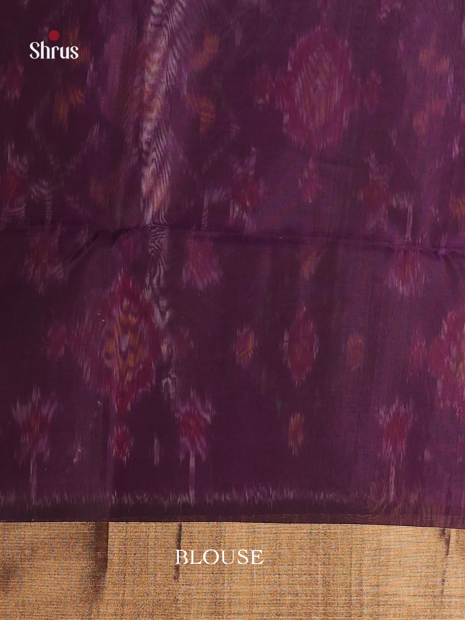 Green & Violet - Pochampally sico Saree - Shop on Shrus.com