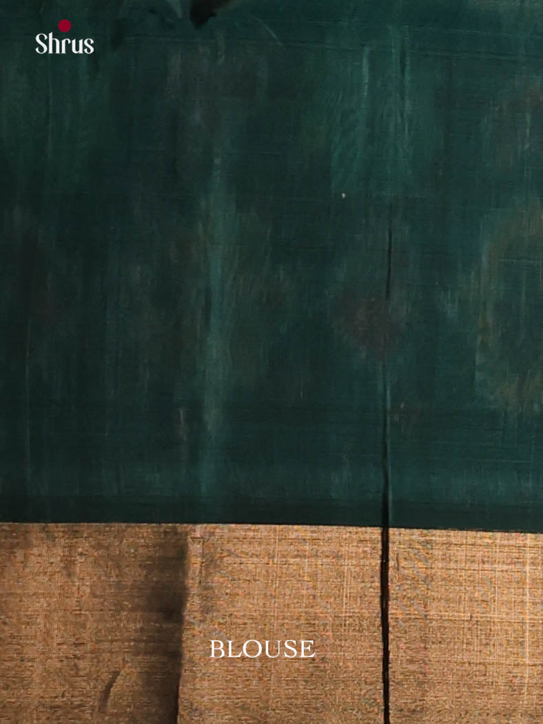 Grey & Green - Pochampally sico Saree - Shop on Shrus.com