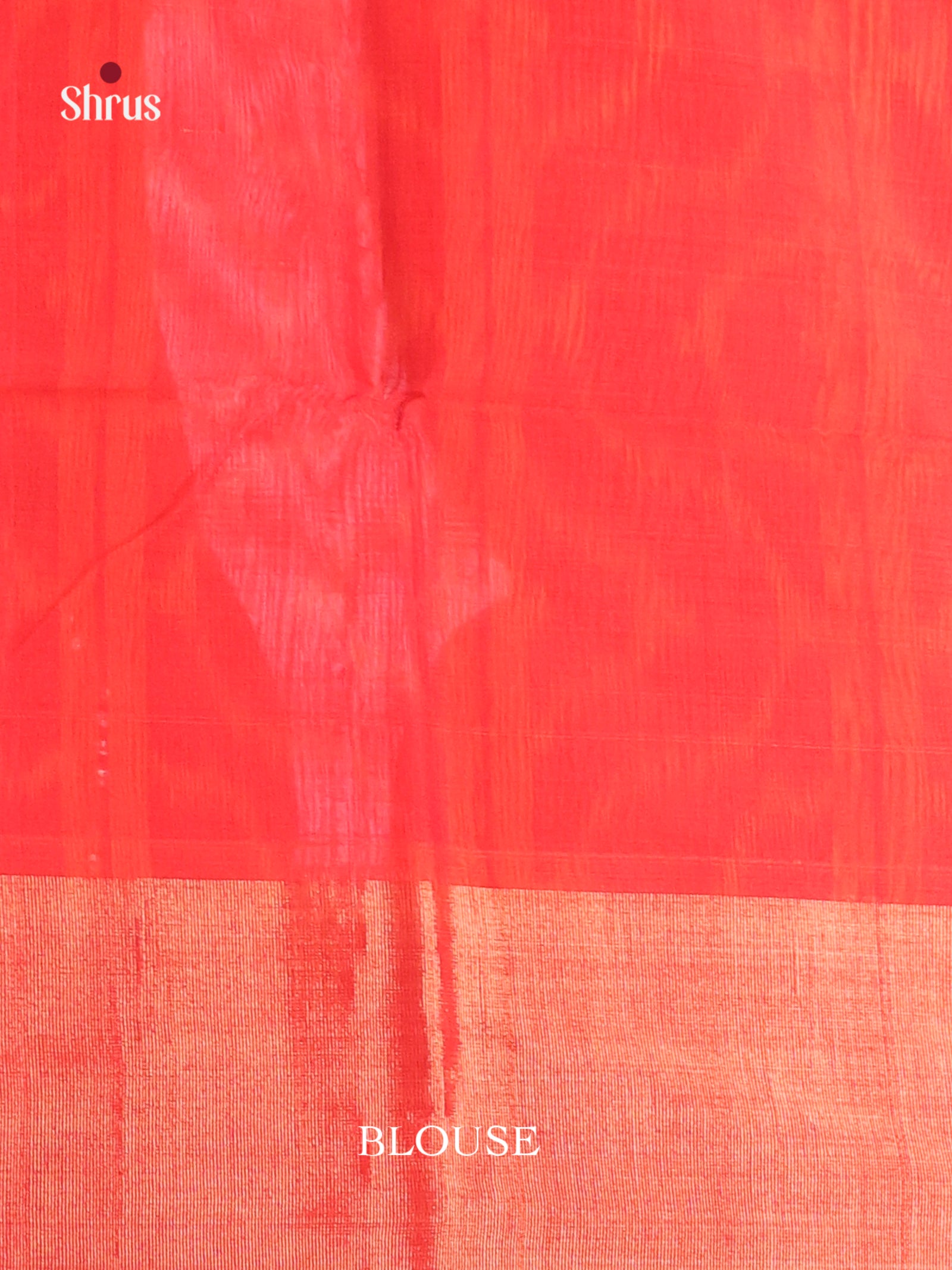 Stunning Green Pochampally Silk Cotton Saree & Orange Ikat Border