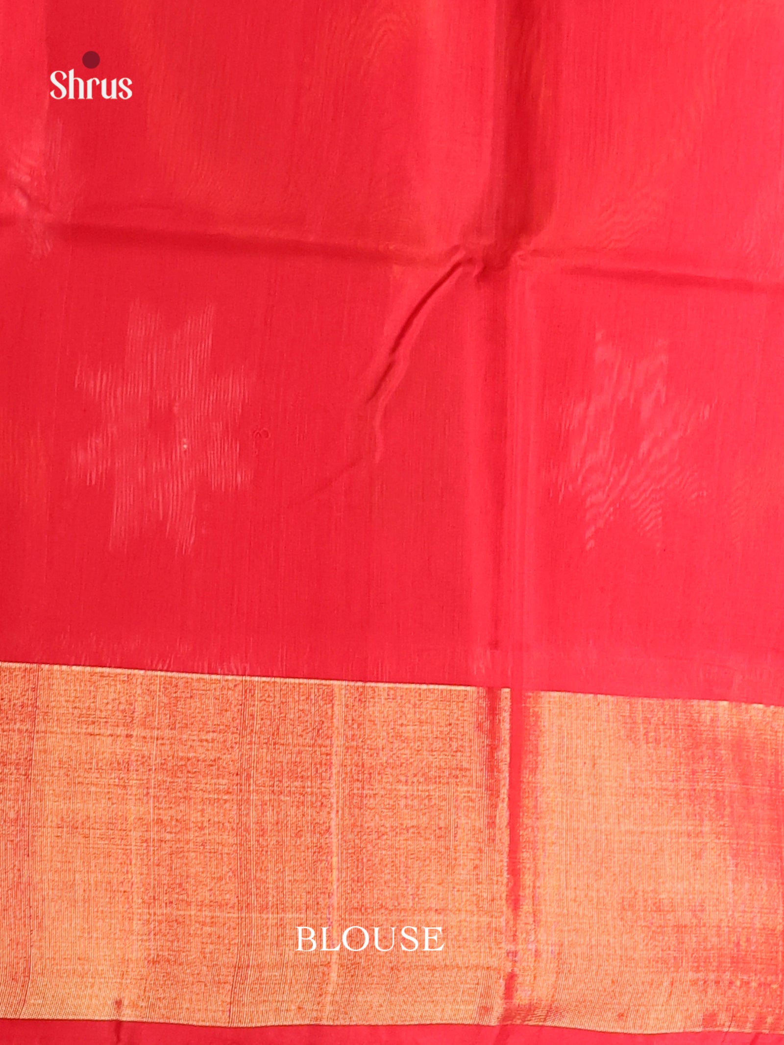 Striking Green Silk Cotton Saree With Pochampally Pattern & Red Ikkat Pallu