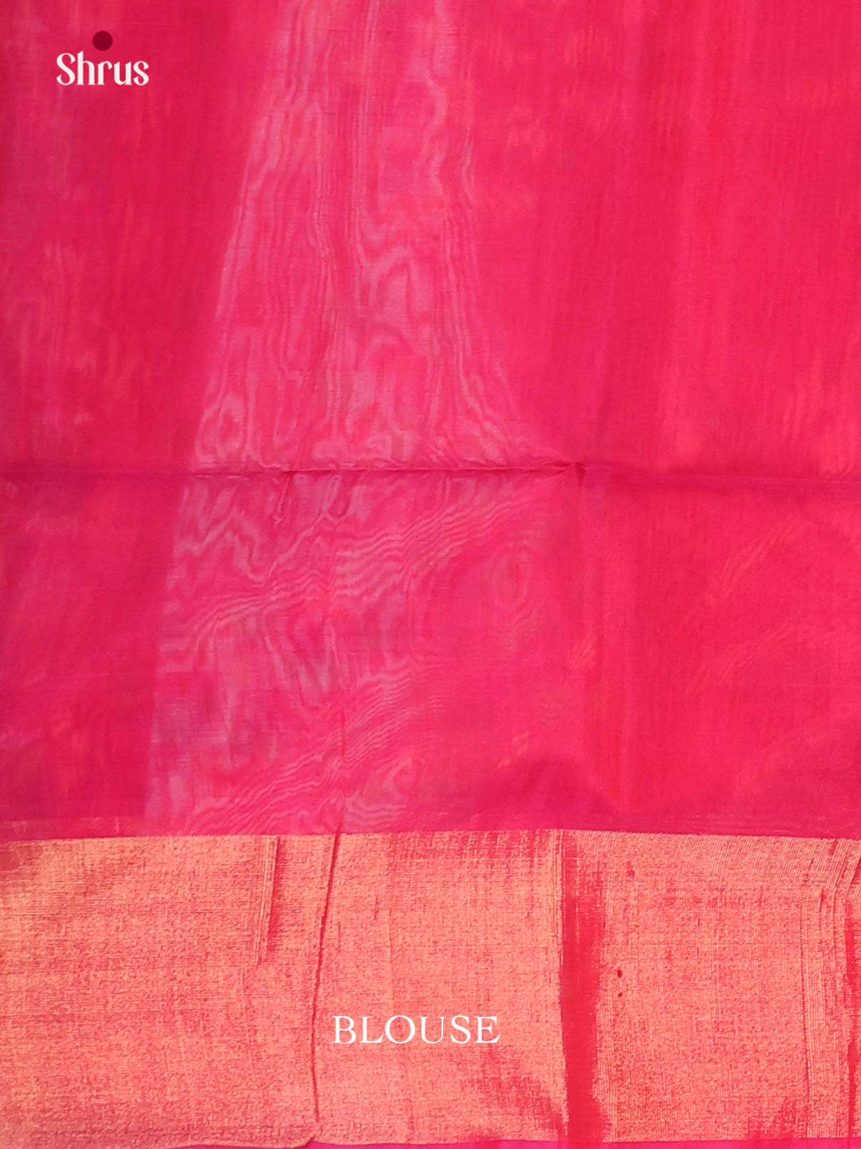 Blue & Pink - Pochampally sico Saree