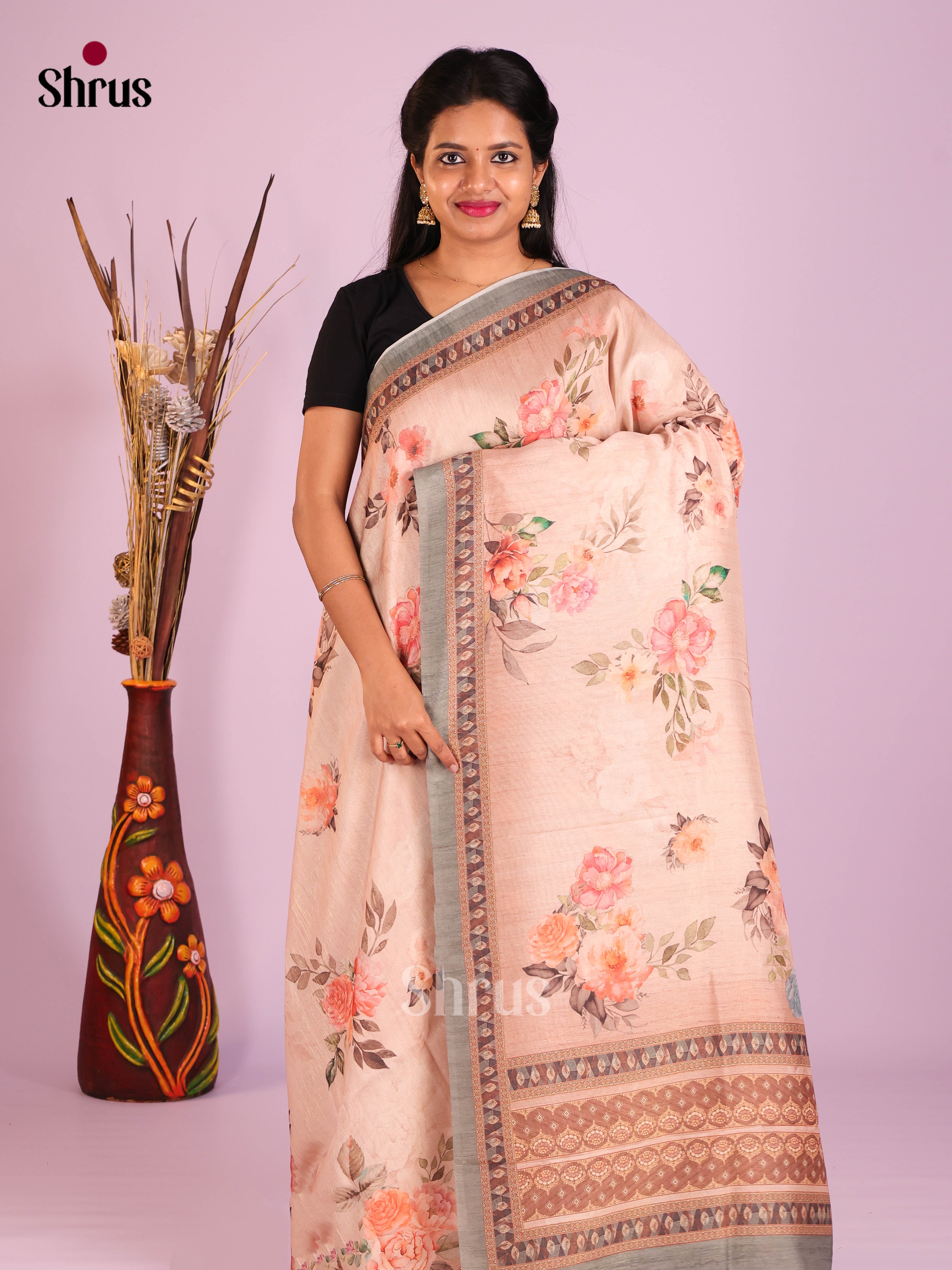 DIS11598 - Butter silk Saree