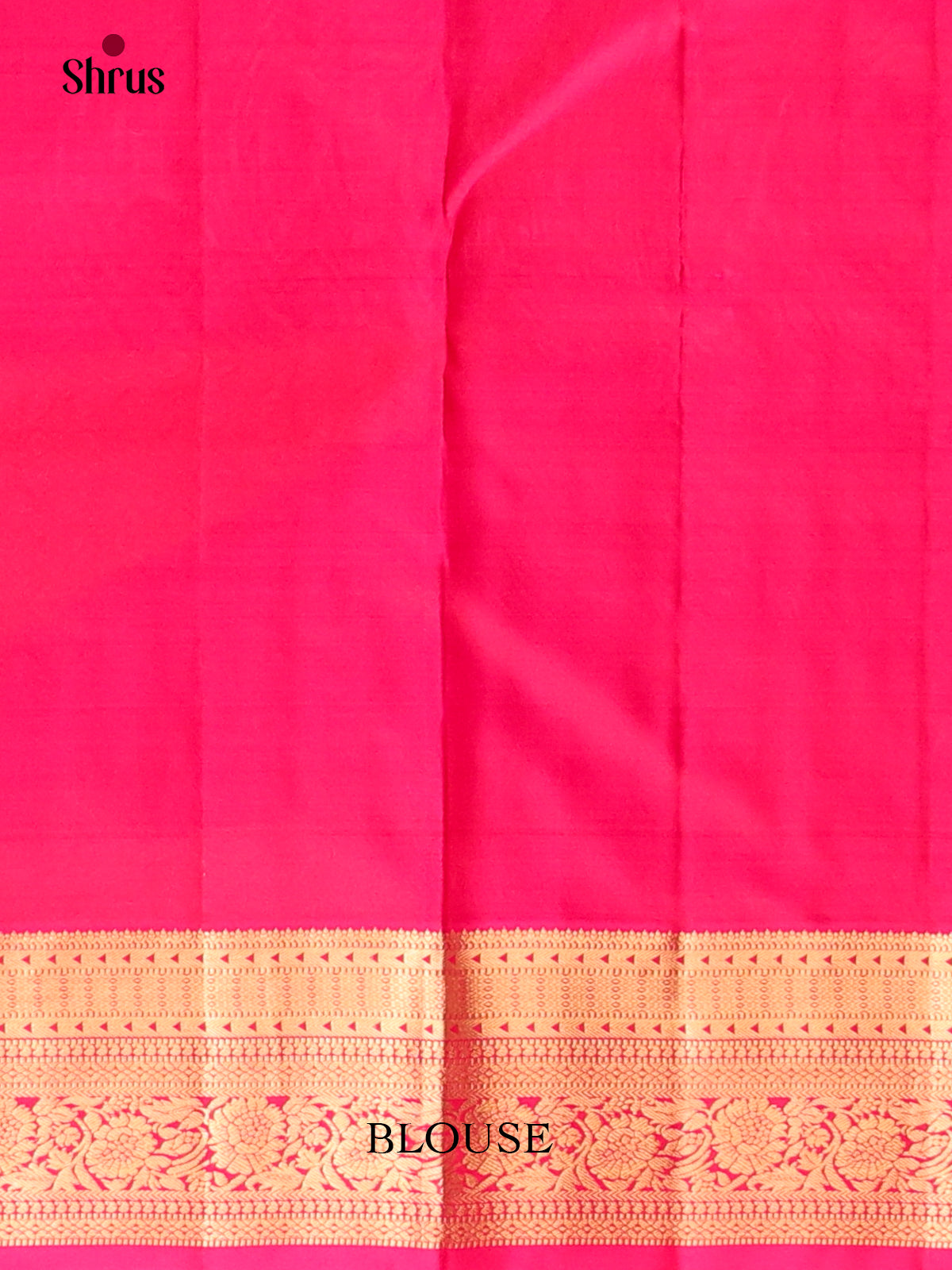 Timeless Pink Kanjivaram Saree with Golden Buttas & traditional zari border 2