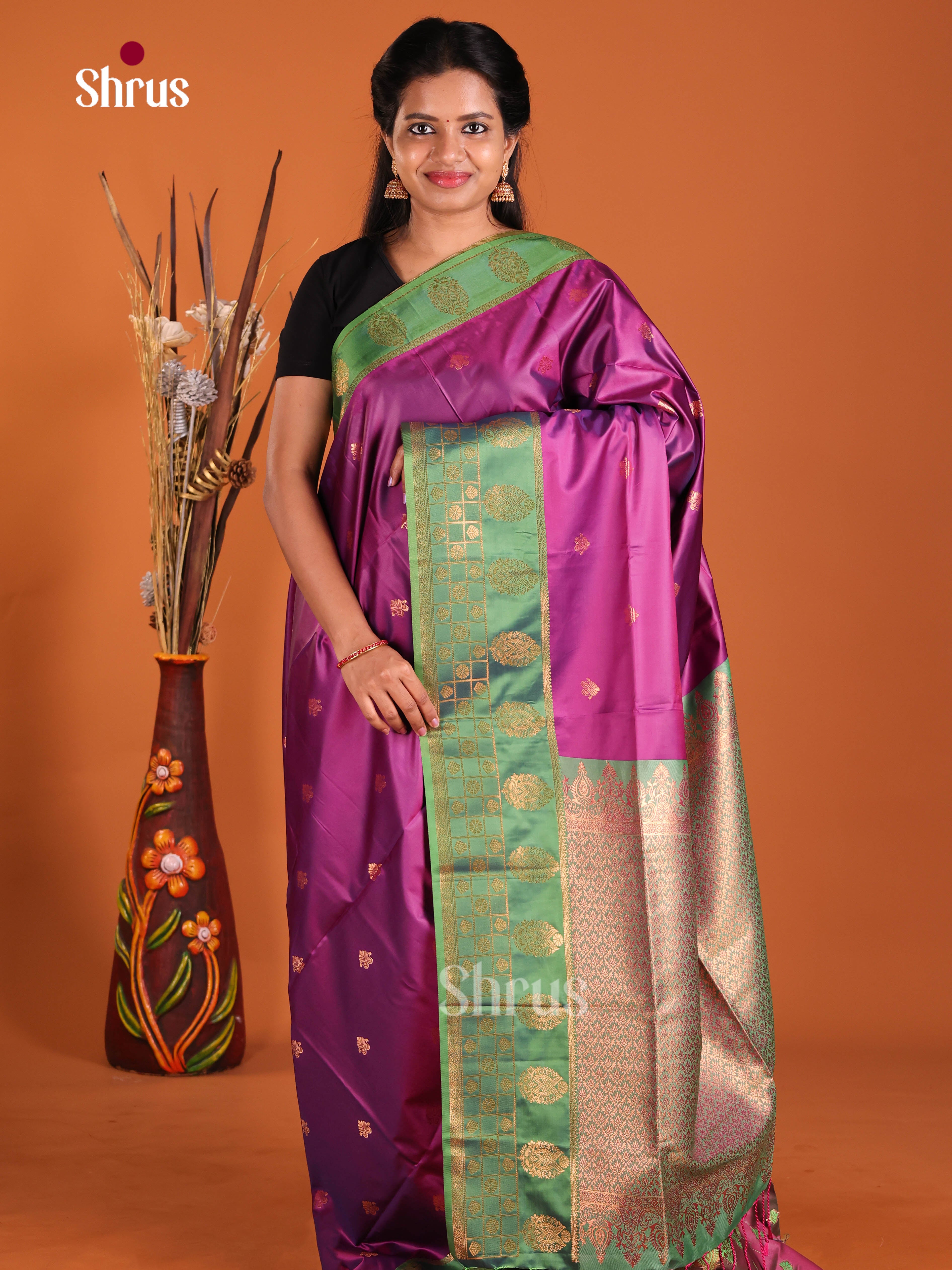 DIS12022 - Semi Softsilk Saree