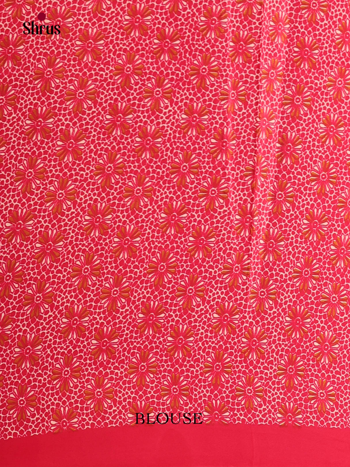 Brick & Red- Semi Modal Saree