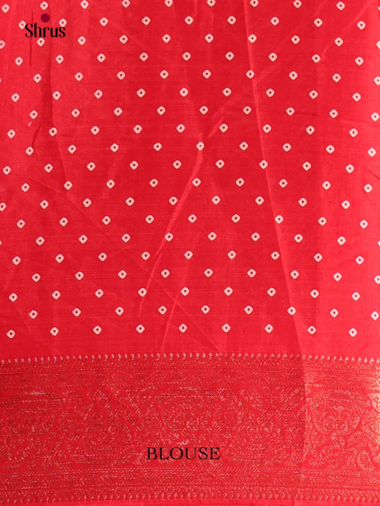 DIS12166 - Bandhini Saree - Shop on Shrus.com