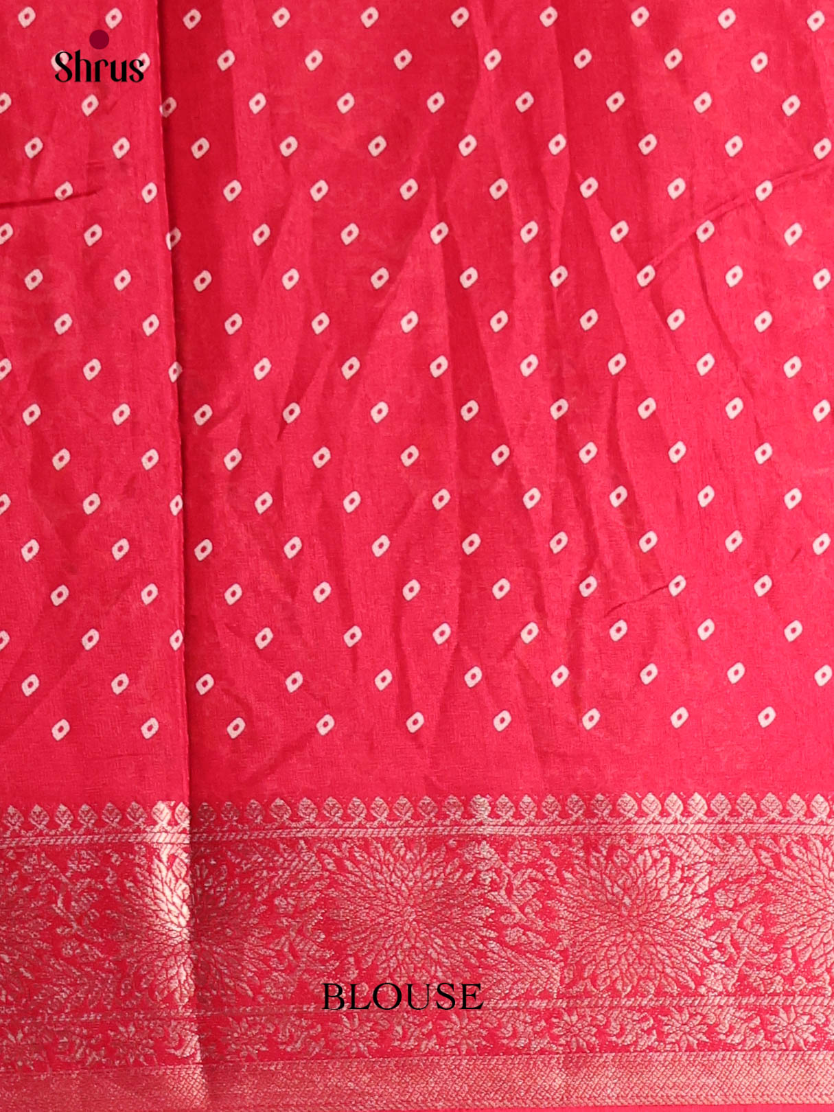 DIS12168 - Bandhini Saree - Shop on Shrus.com