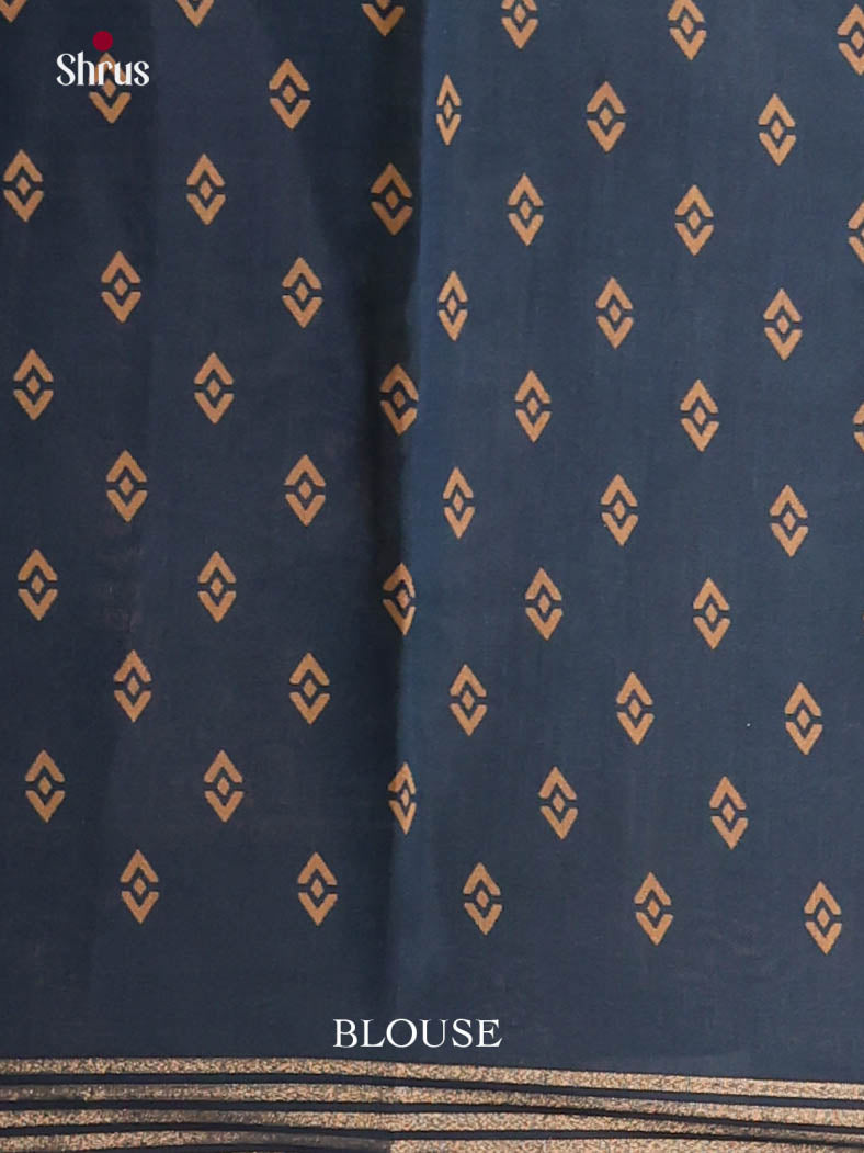 Blue - Art Modal Saree