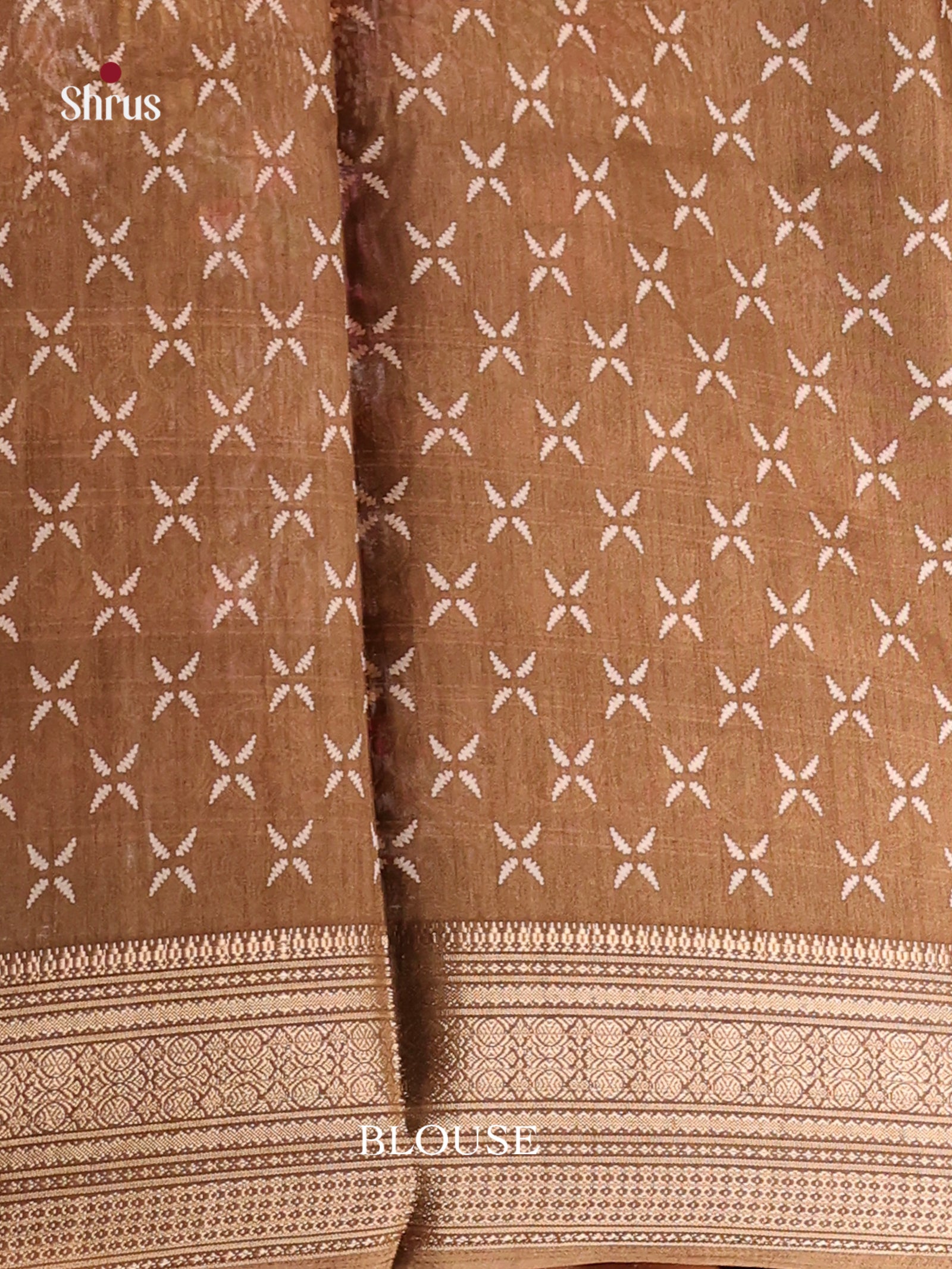 DIS12216 - Semi Crepe Saree - Shop on Shrus.com