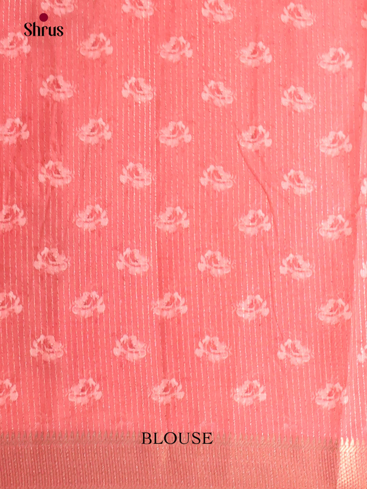 Pink - Semi Dola silk Saree