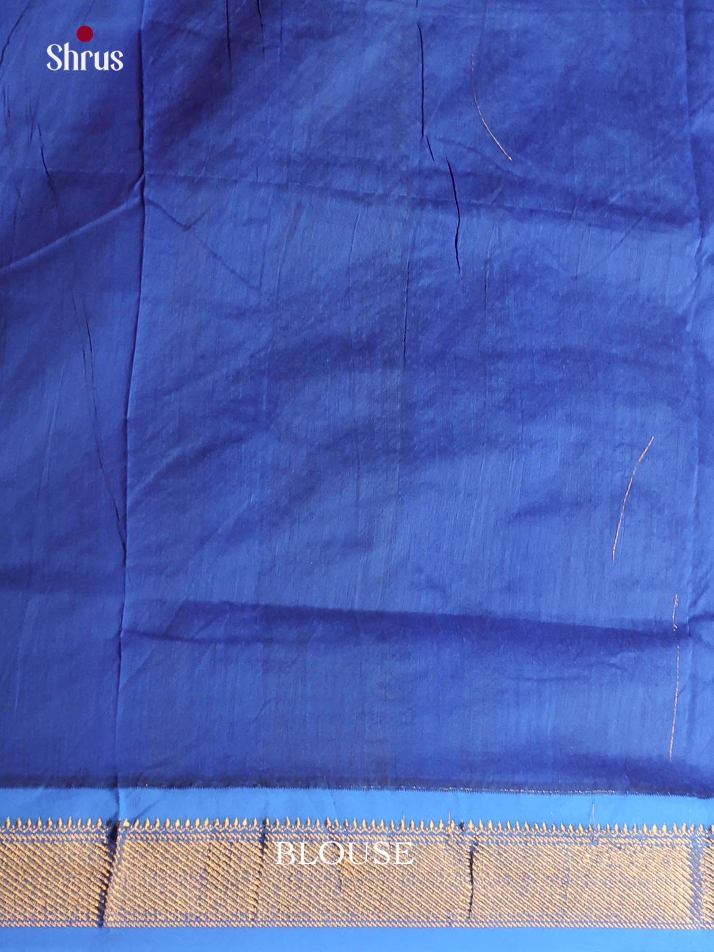 Light Green & Blue - Kalyani Cotton Saree