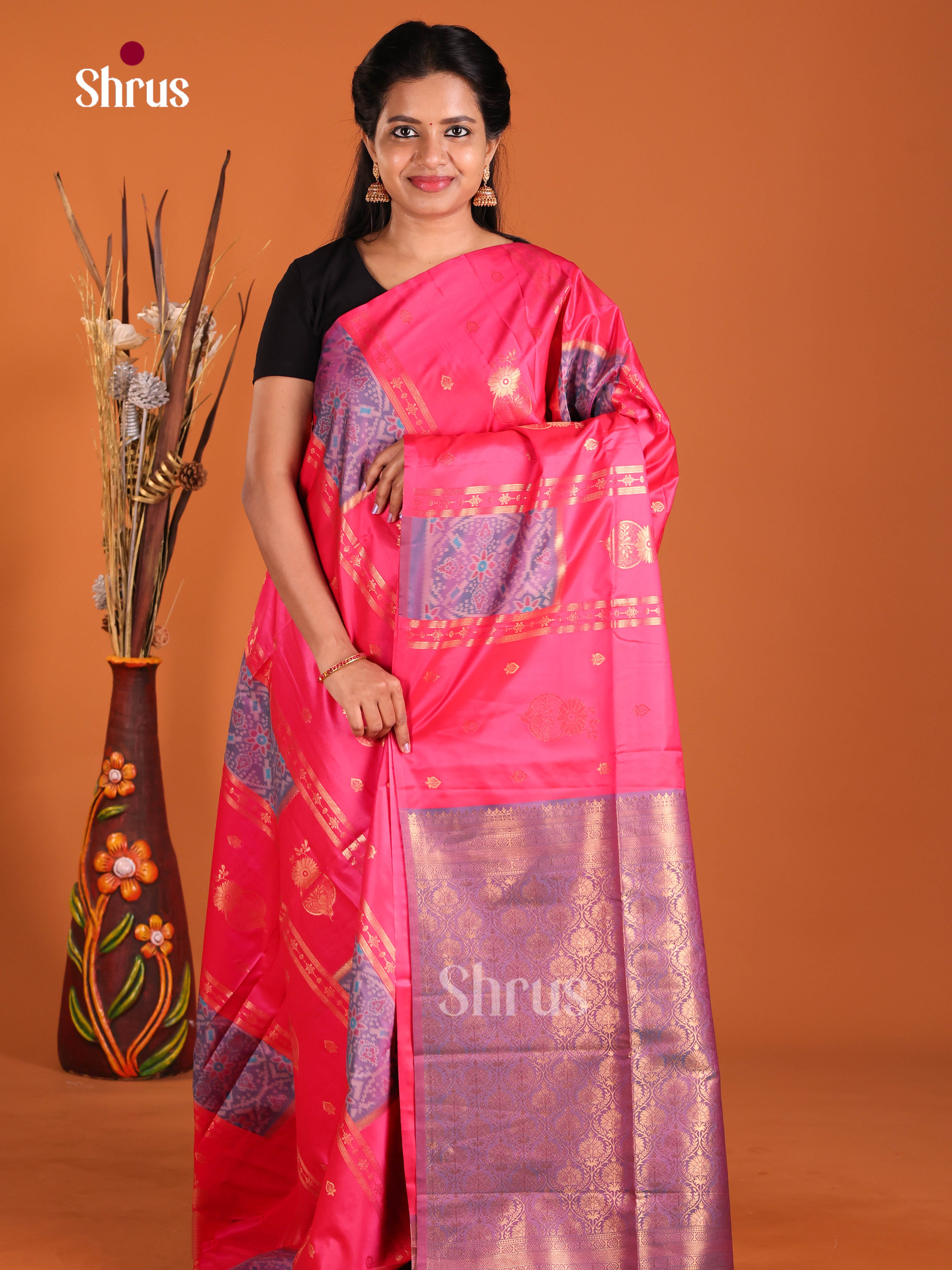 DIS13103 - Semi Softsilk Saree