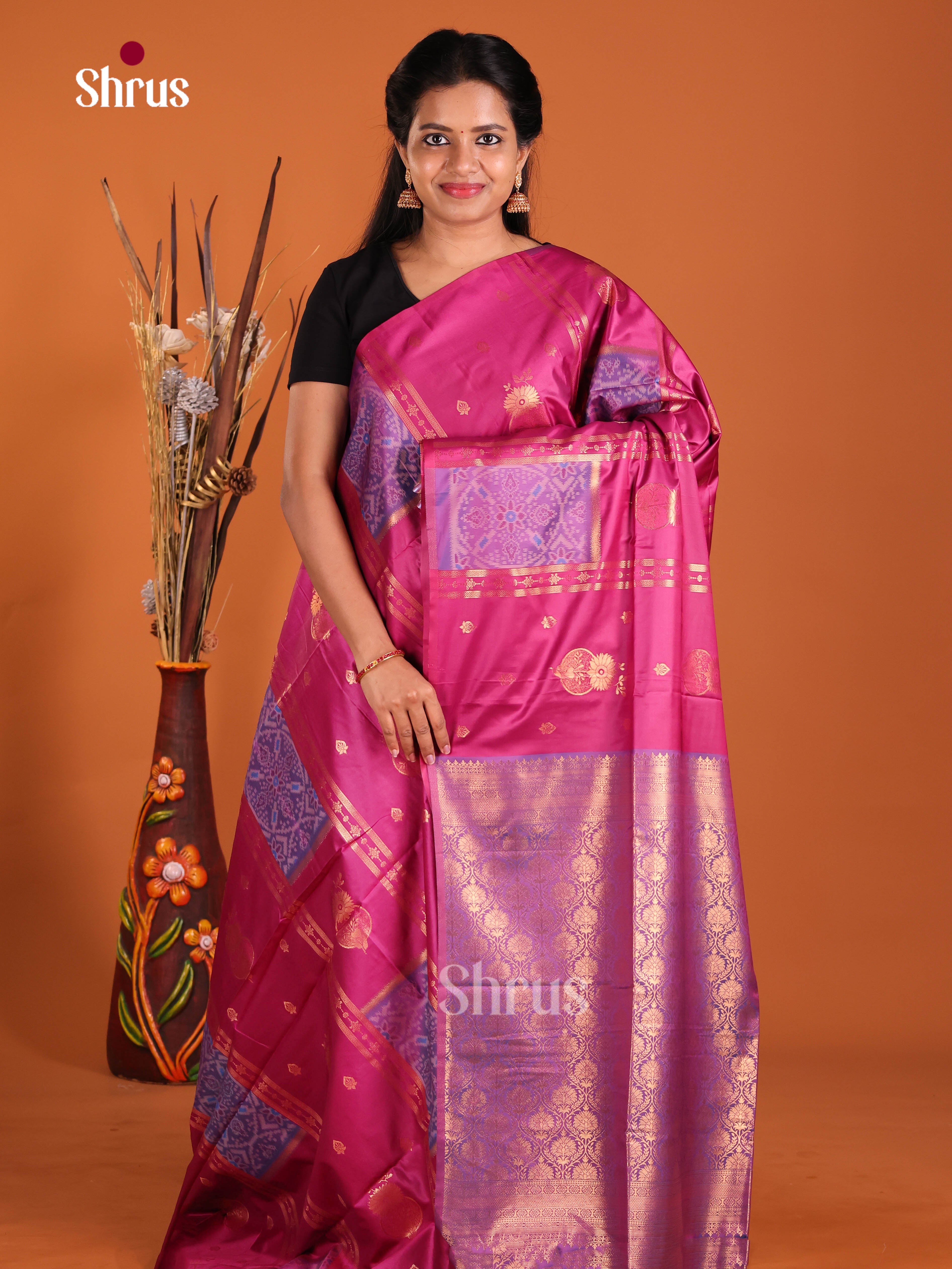DIS13104 - Semi Softsilk Saree