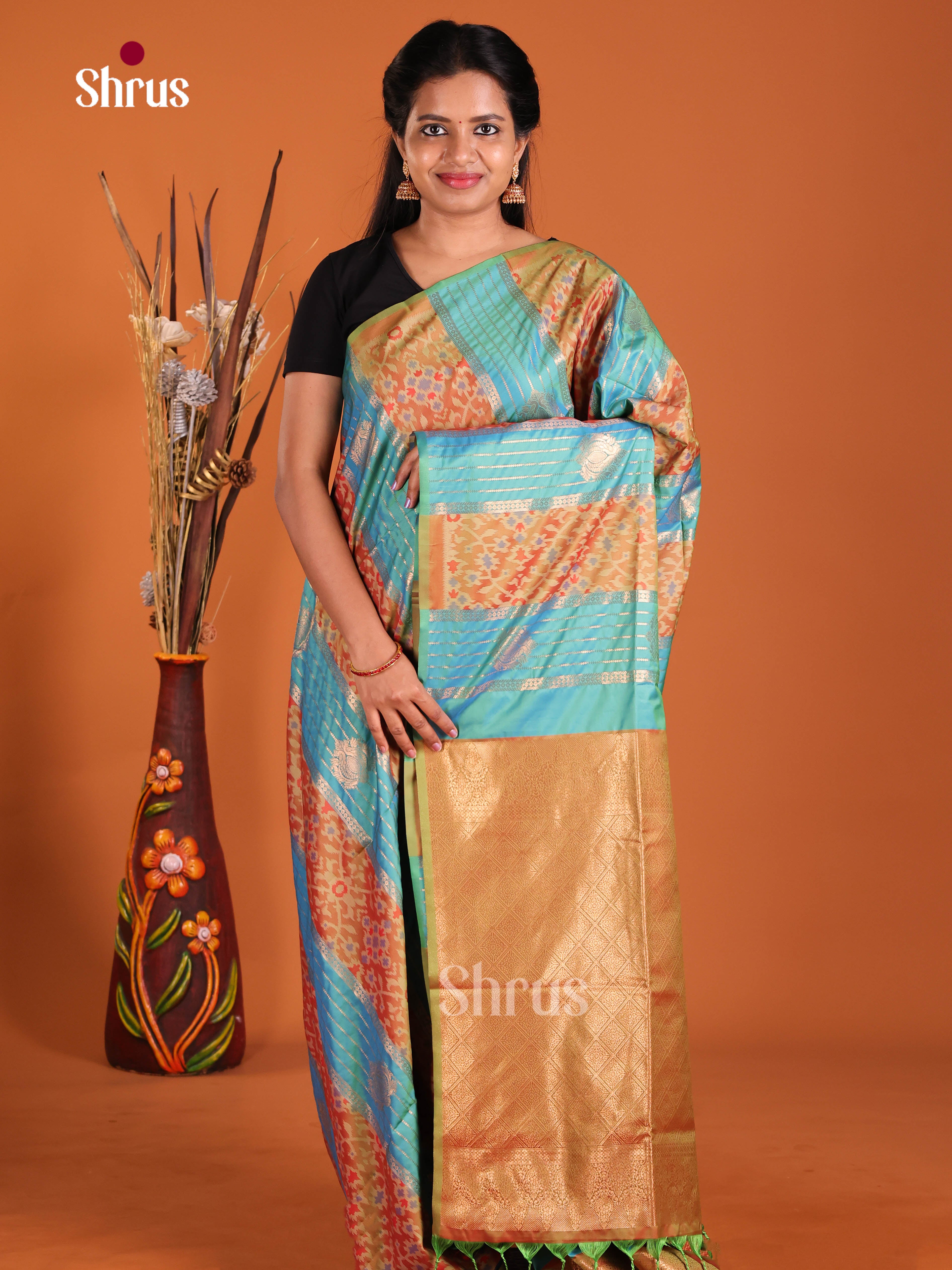 DIS13109 - Semi Softsilk Saree