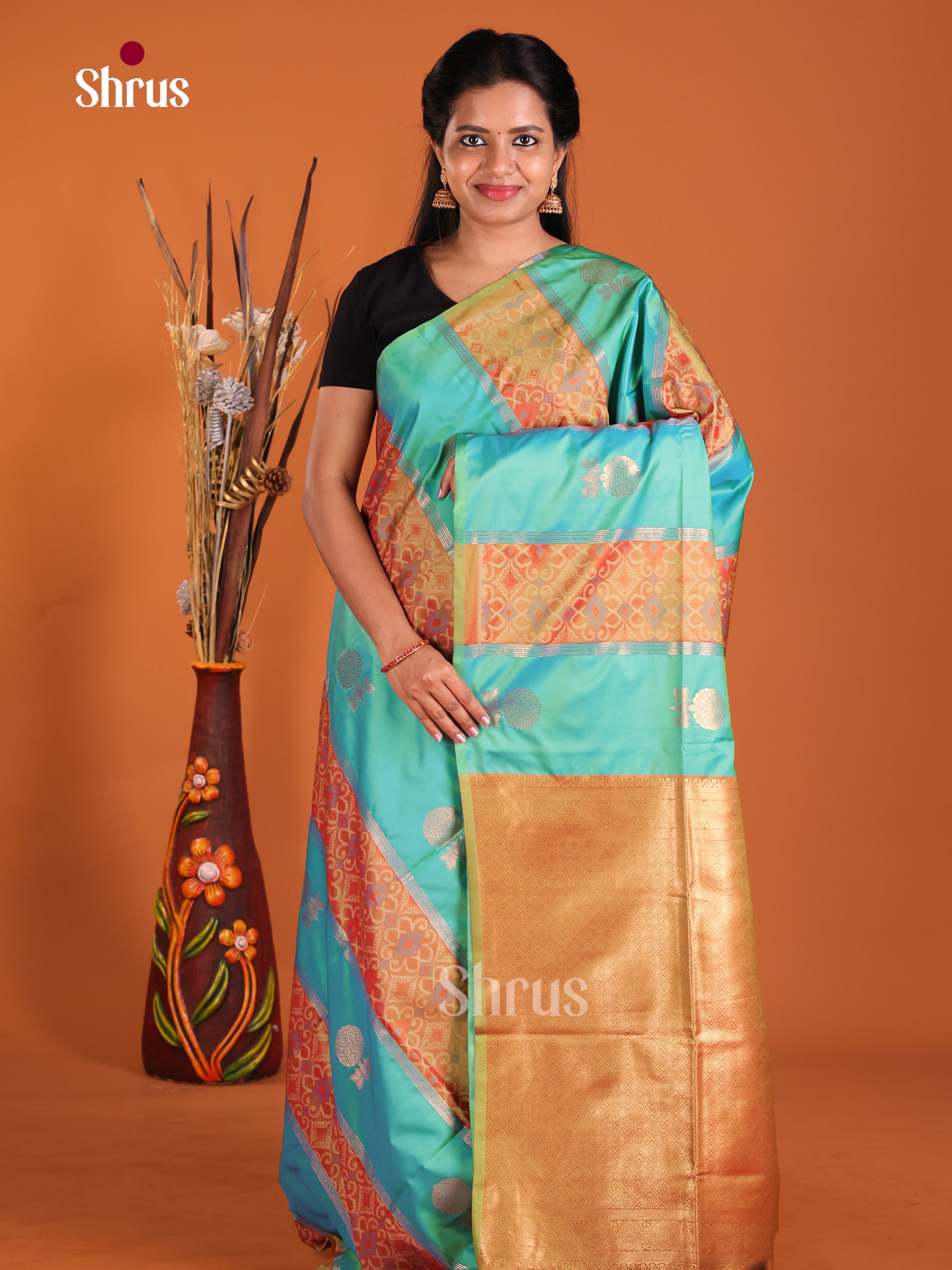 DIS13122 - Semi Softsilk Saree