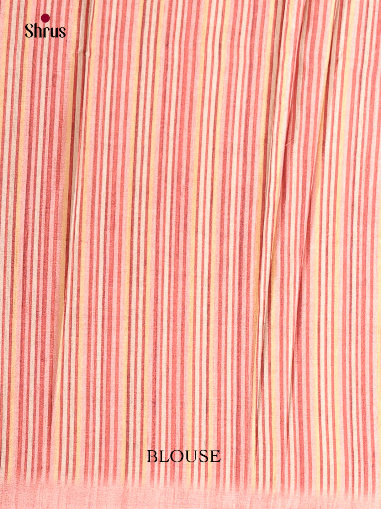 Peachish Pink - Semi Modal Saree