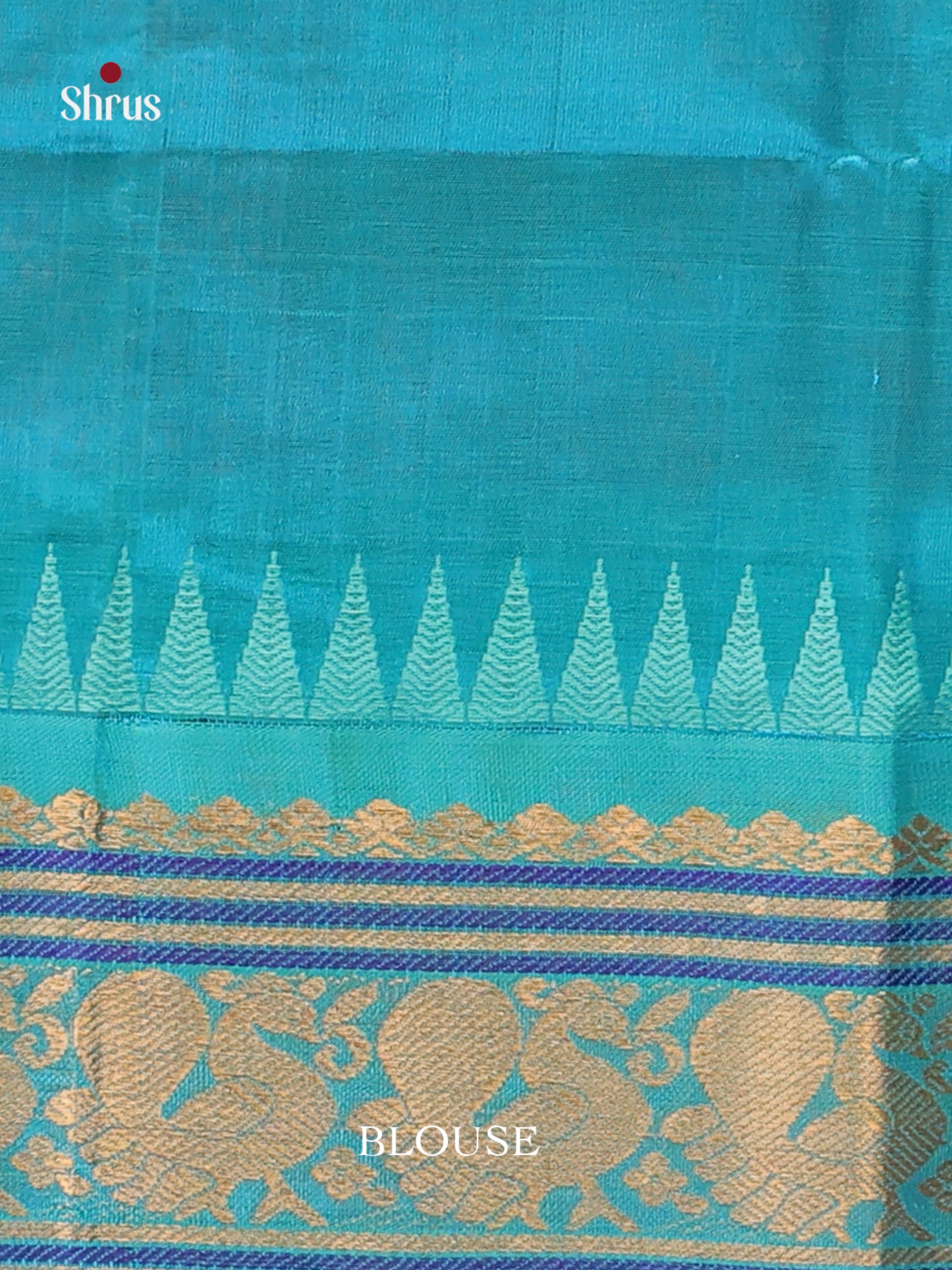DIS13889 - Korvai-Small border Saree