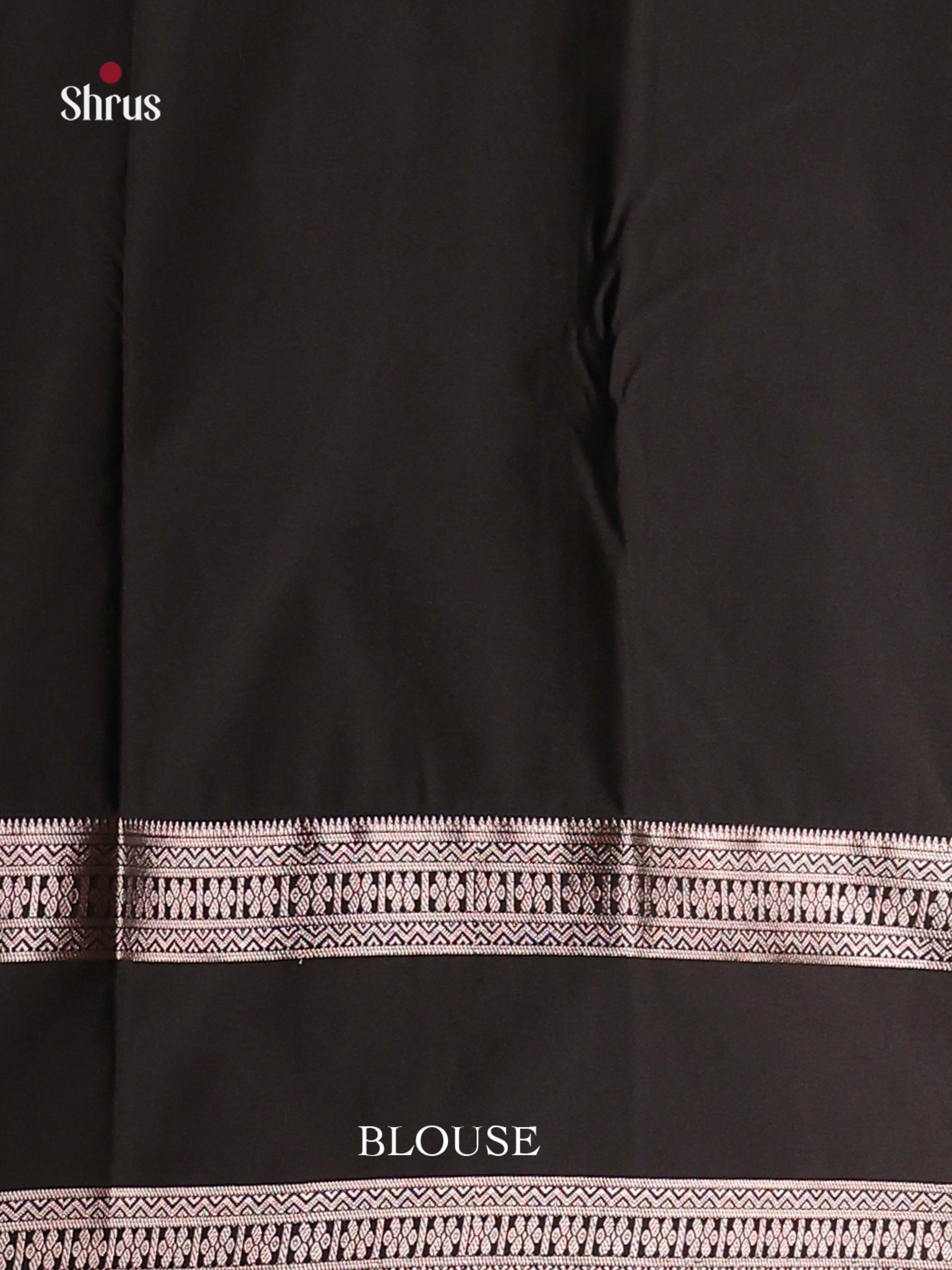 Black - Semi Kanchipuram Saree