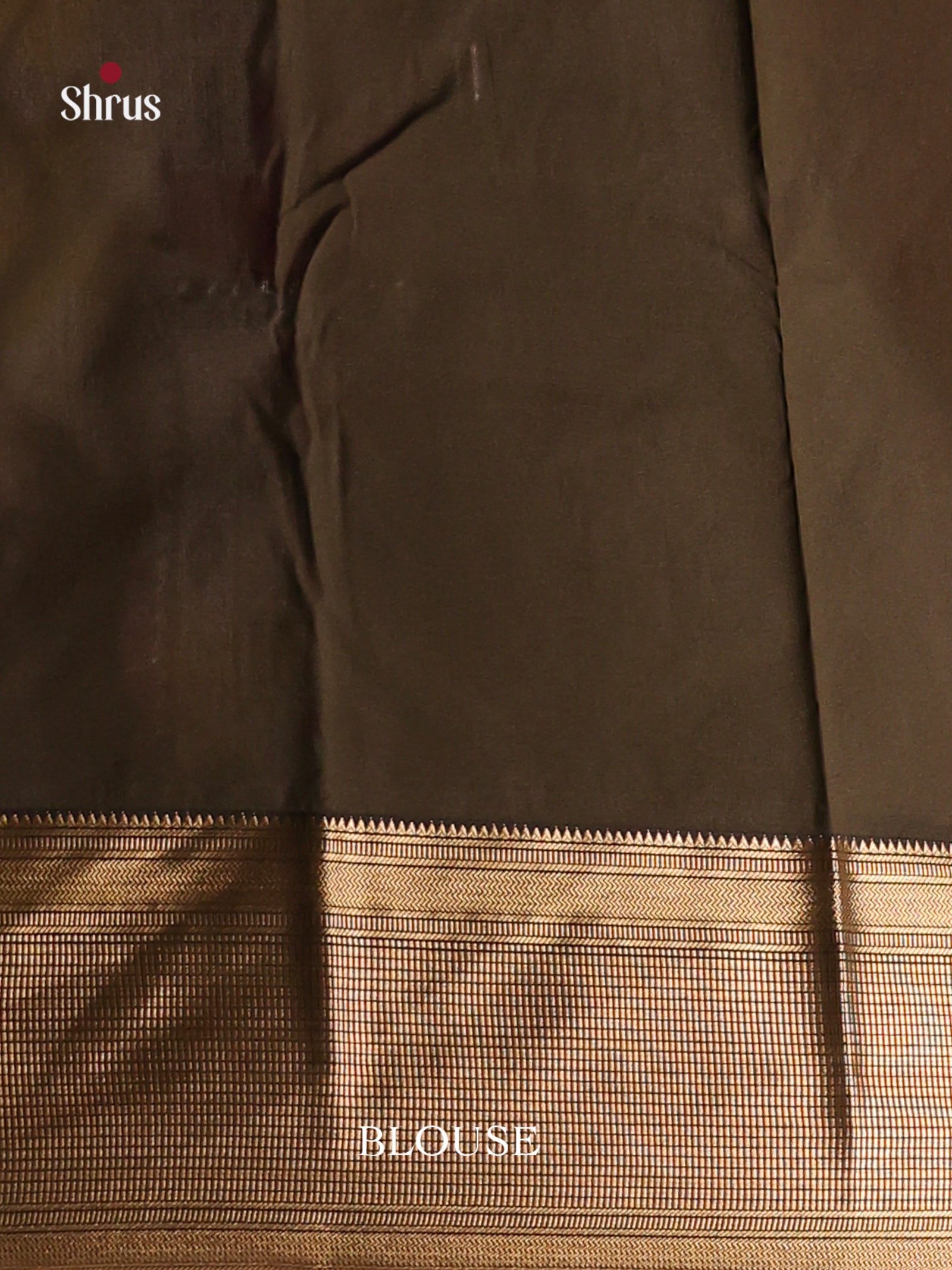 DIS14002 - Semi Kanchipuram Saree - Shop on Shrus.com