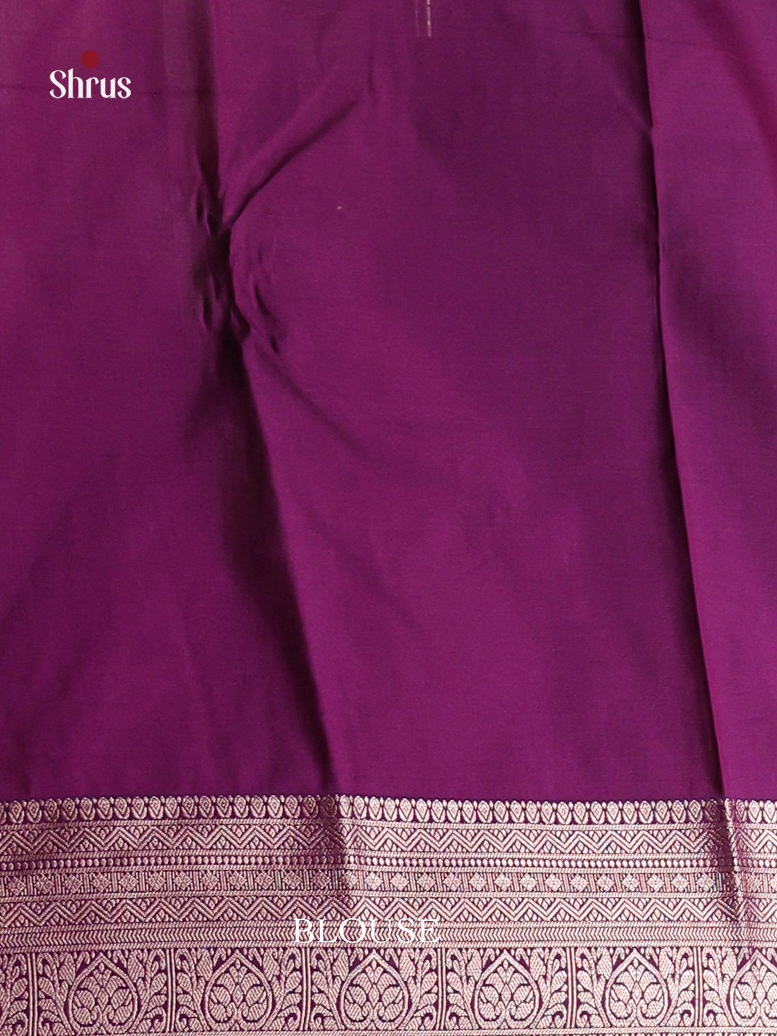 Pista Green & Violet- Semi Kanchipuram Saree