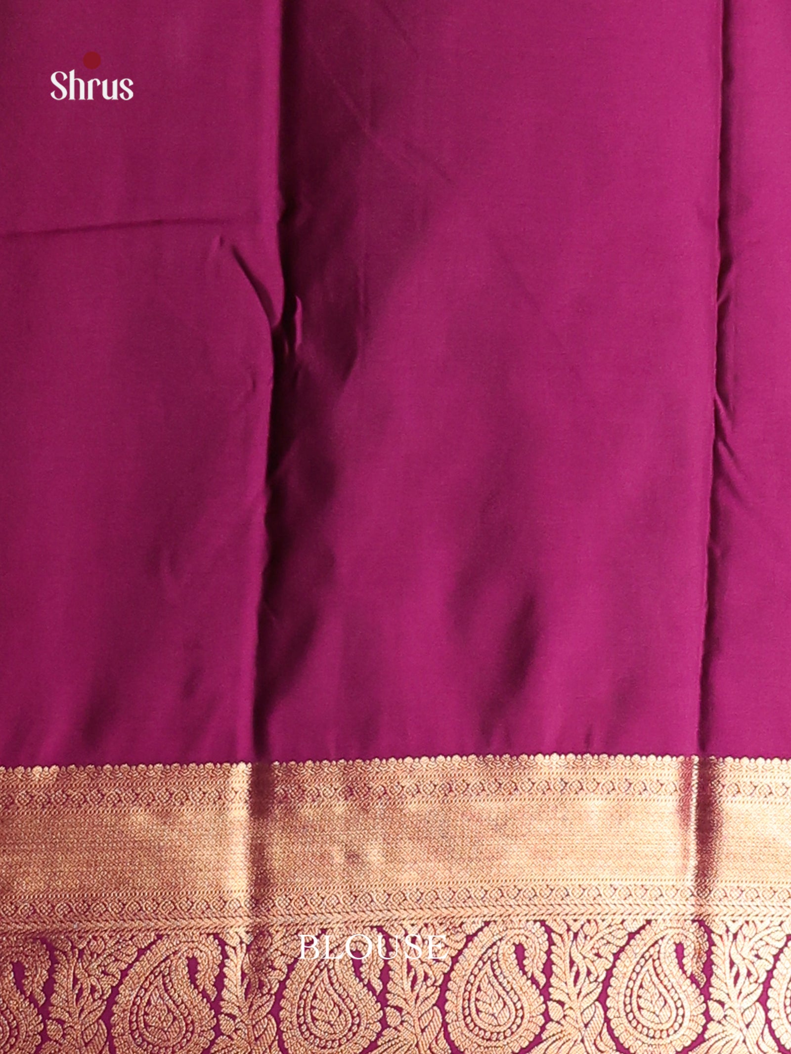 Blue & Purple- Semi Kanchipuram Saree